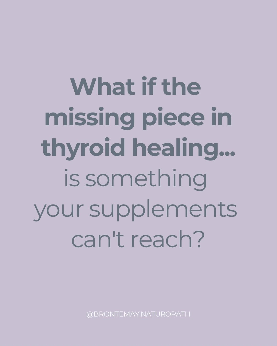 The deeper I go into this work&hellip;

the less I believe symptoms exist in isolation.

Not thyroid symptoms.
Not fatigue.
Not burnout.
Not anxiety.

Not the feeling that something still isn&rsquo;t shifting despite doing &ldquo;all the right things