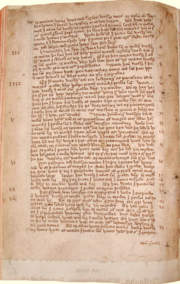 Page two from The Grand Judgment, or 'Stóridómur'