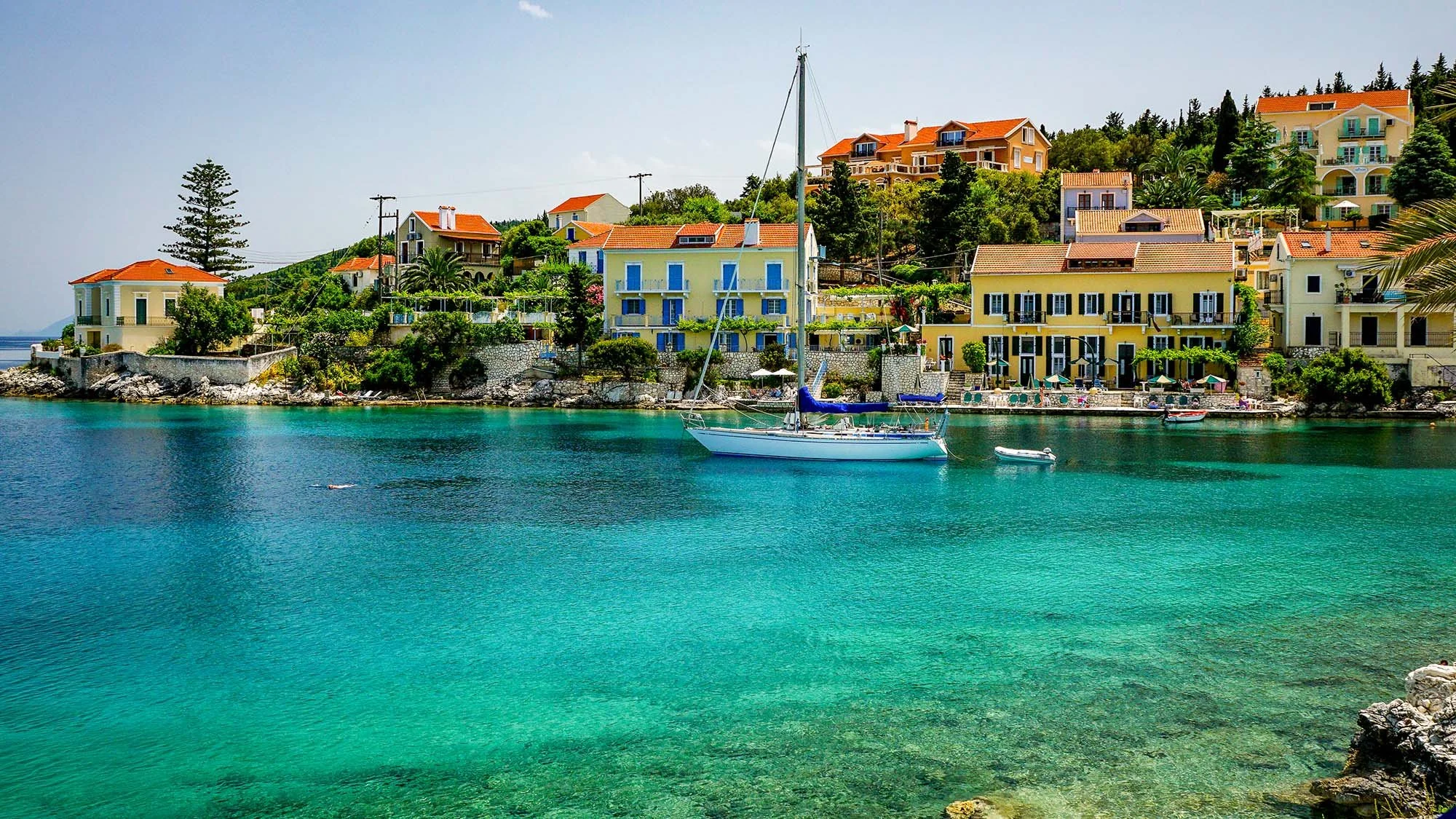 Fiskardo in Kefalonia