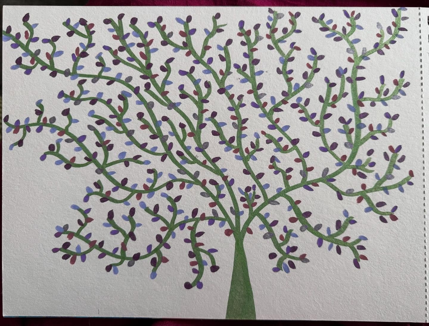 More doodles&hellip; (using acrylic paint marker pens) - mindful creativity 🖼️