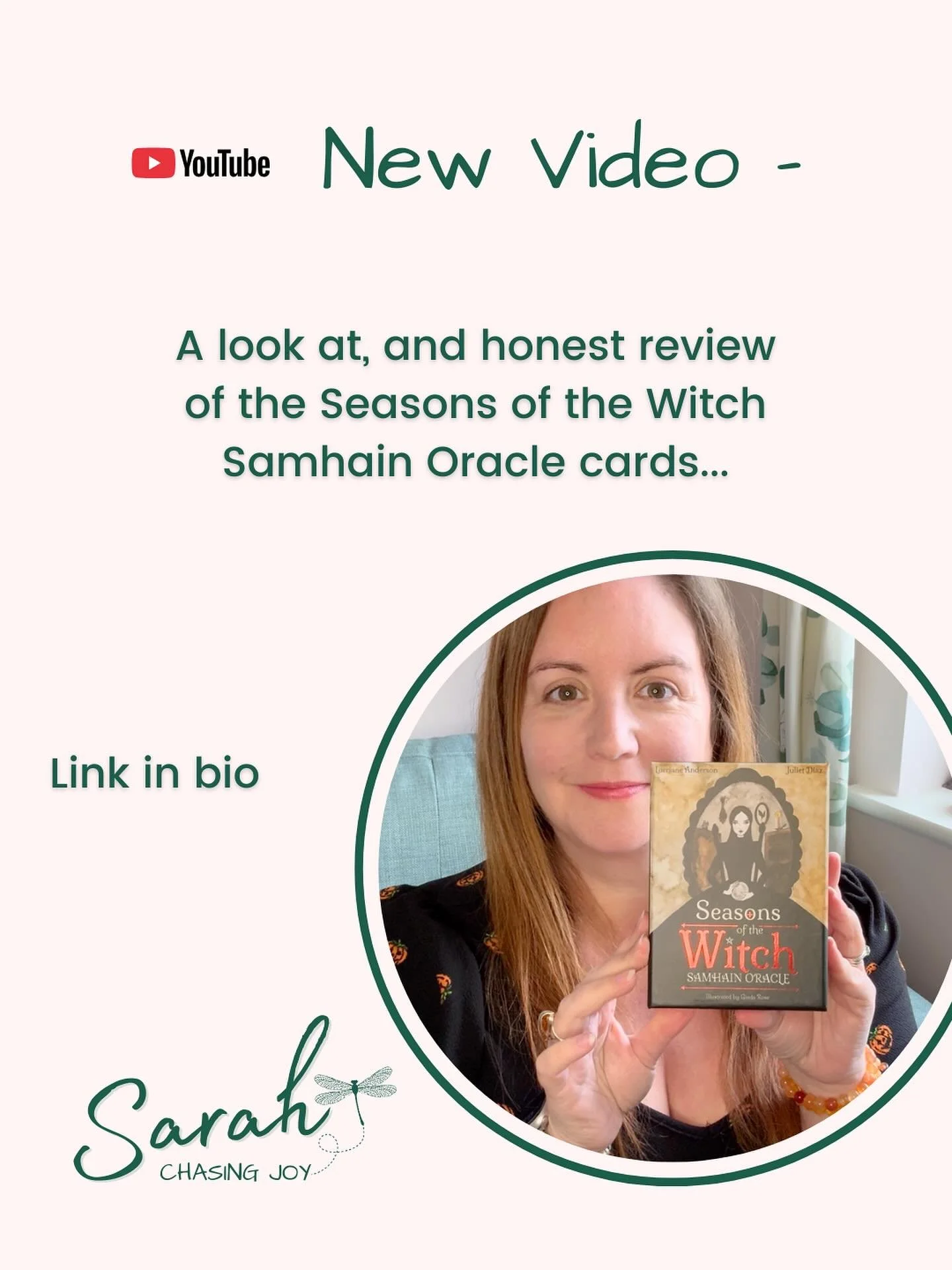 New video! 🔗 in usual place 🧙🏻🎃🔮 #witchy #samhain #seaonsofthewitch #oraclecards
