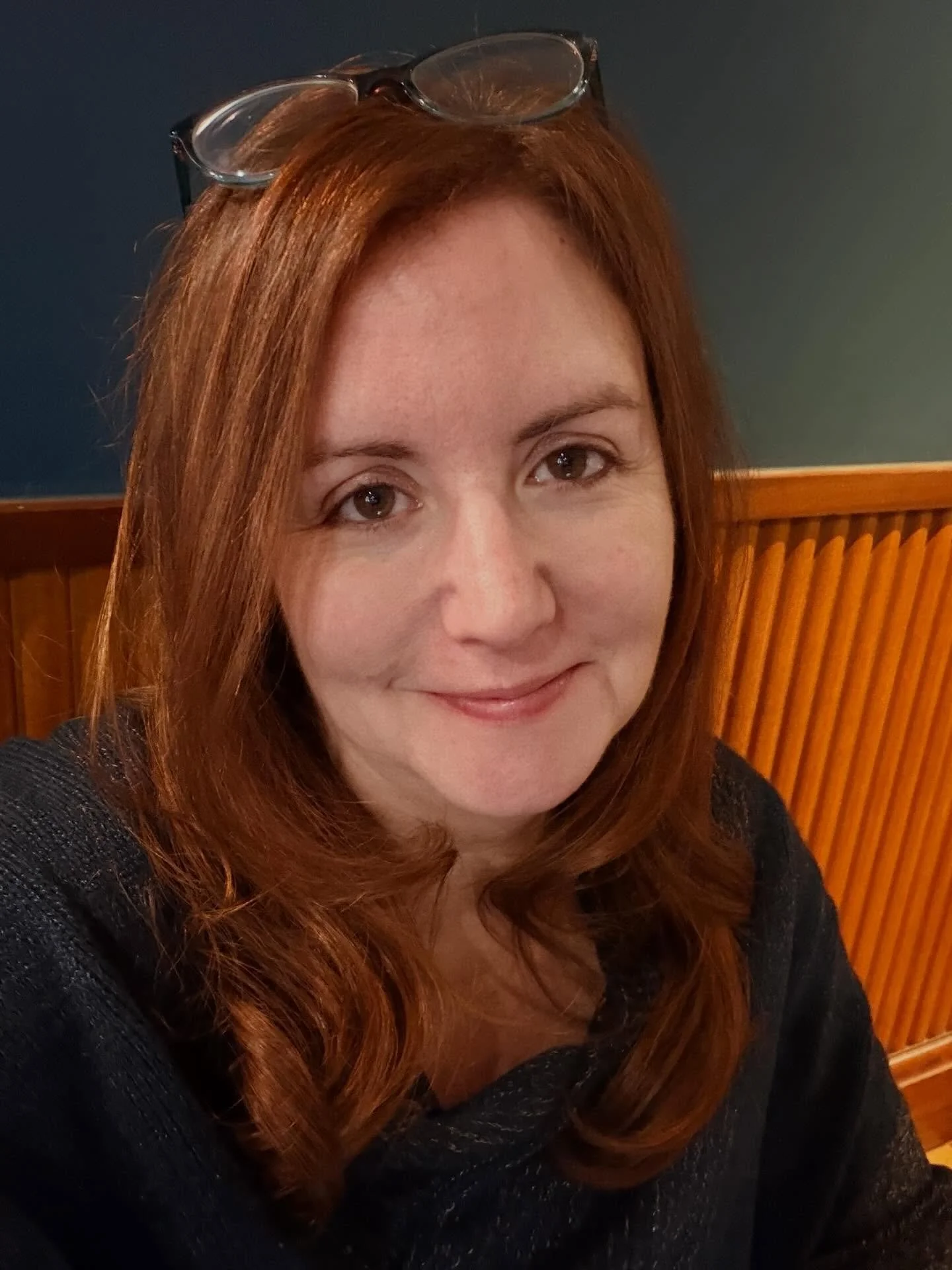 A day off for a little me time today - got my hair done (thanks to Frankie @brownshair!) a little browse along the high street and now lunch, and I&rsquo;m going to just sit and read my book. When was the last time you took a little time for yourself