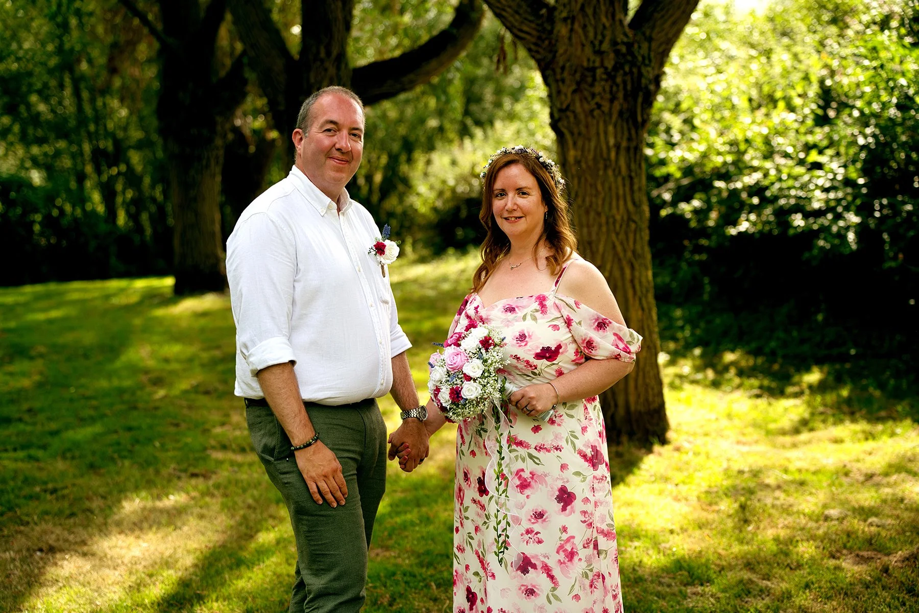 Our Outdoor Vow Renewal in Northamptonshire