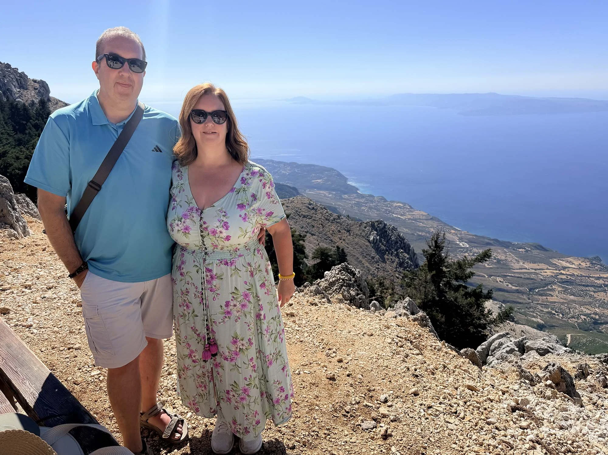 View from the tip of Mount Ainos, Kefalonia