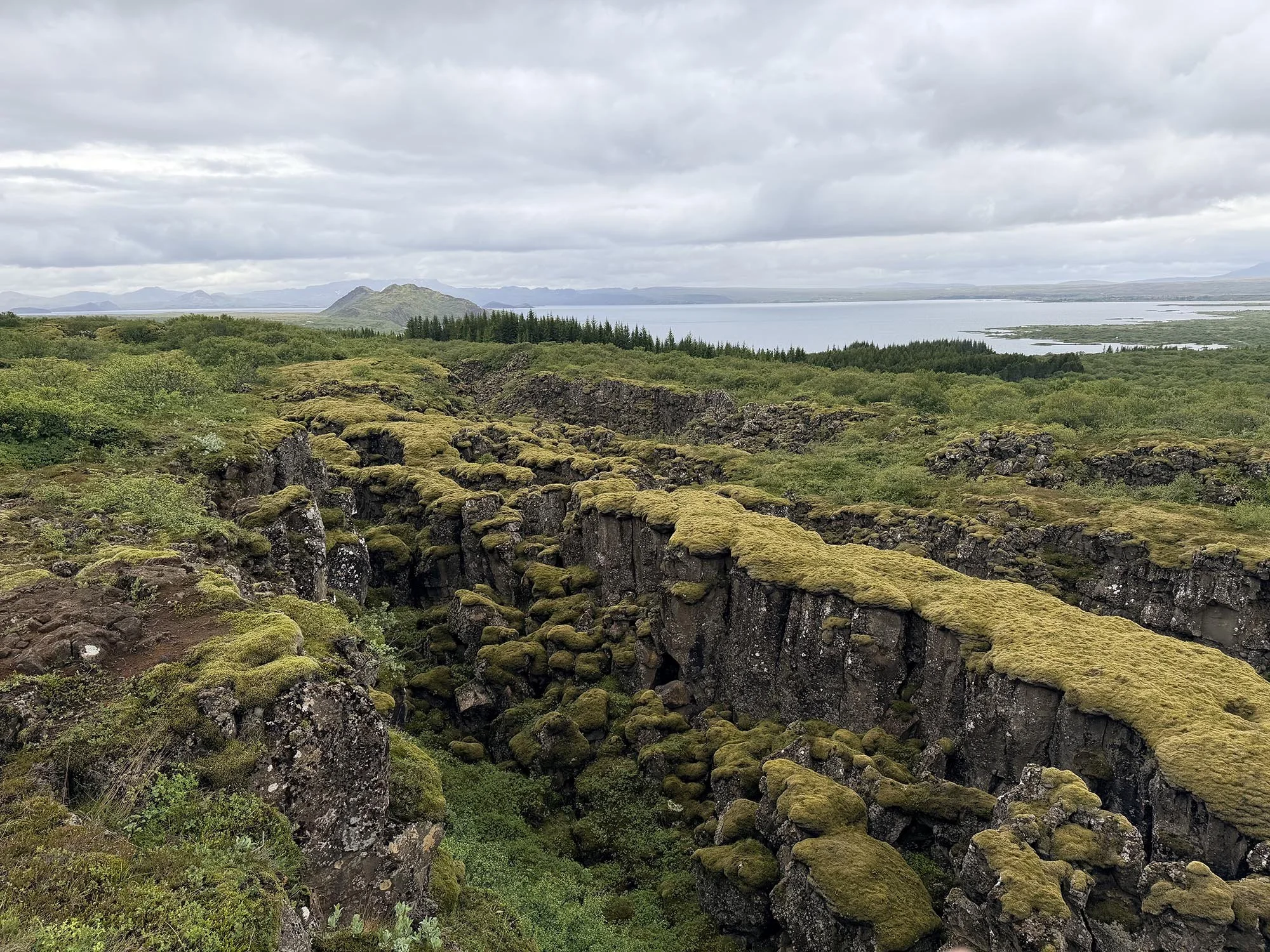 Þingvellir plates Iceland
