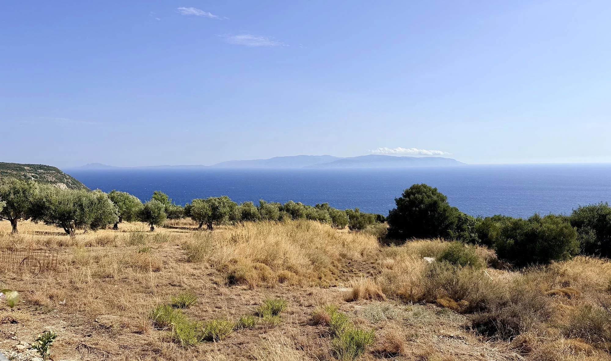 View of Zakynthos from Villa Roz, Kefalonia