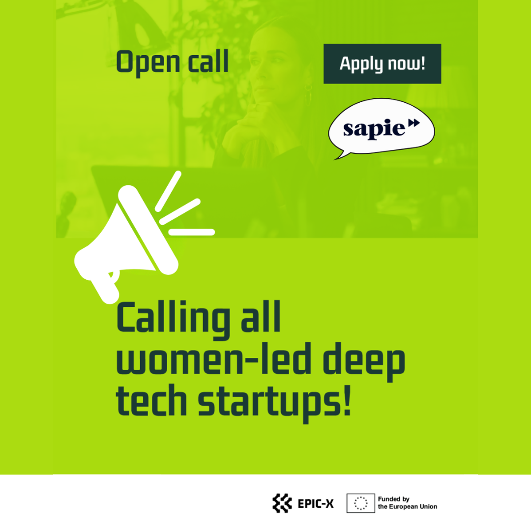 Epic-X Open Call: Deep-tech pod vedením žien