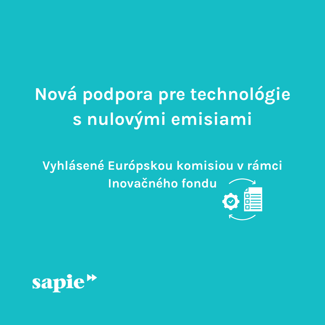 Podpora pre technológie s 0 emisiami