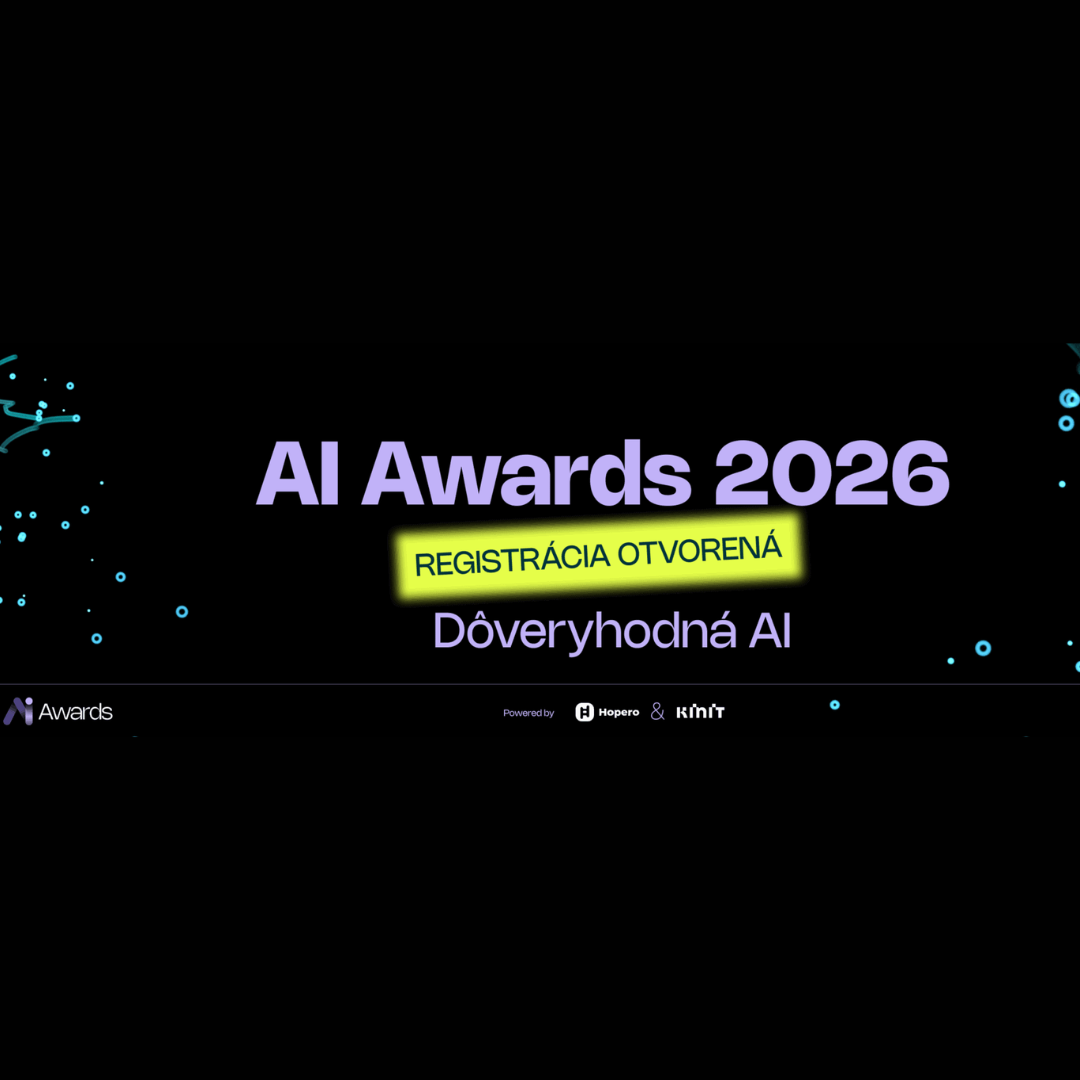 AI Awards 2026 - Dôveryhodná AI