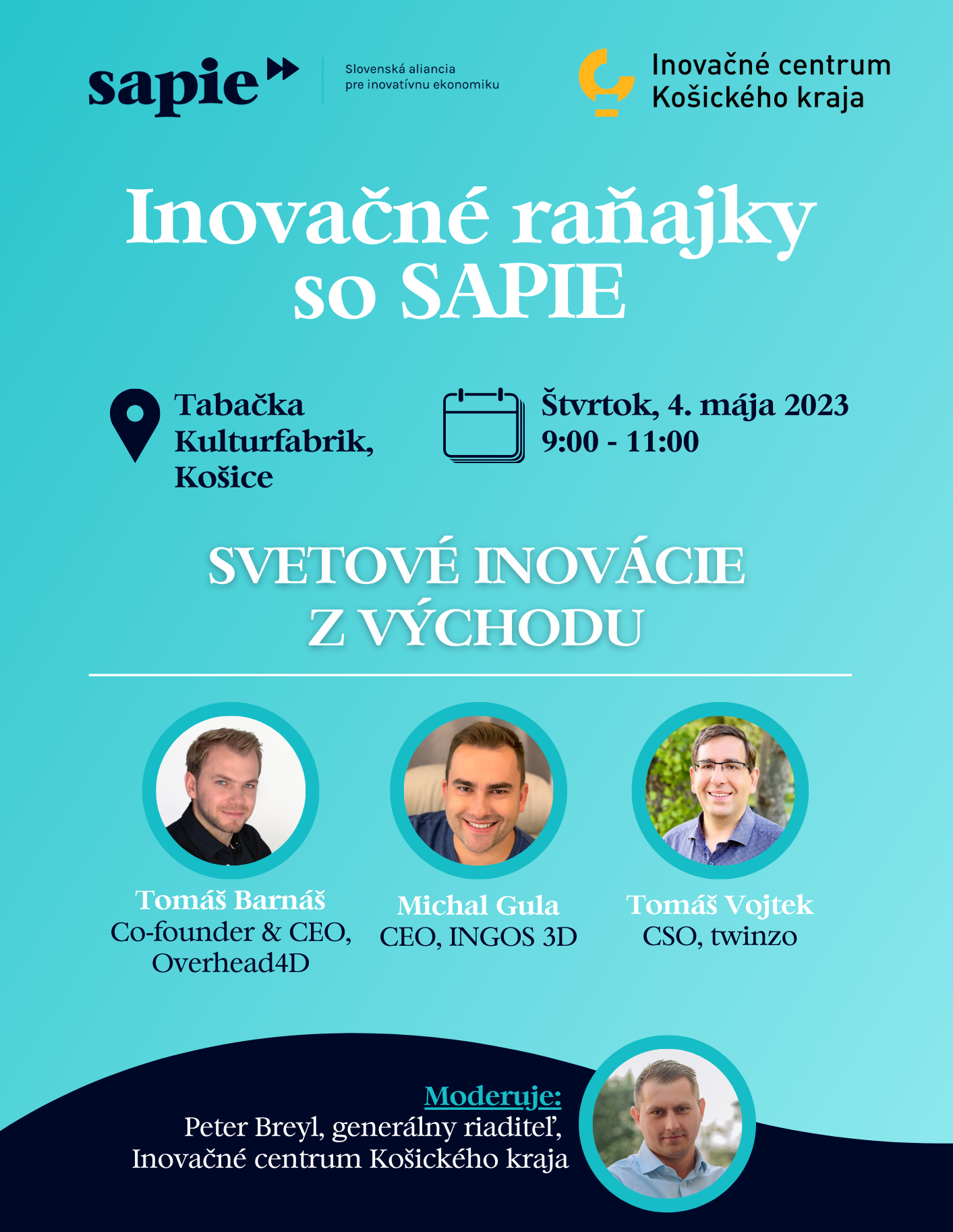 Inovačné raňajky so SAPIE Košice — Slovak Alliance for Innovation ...