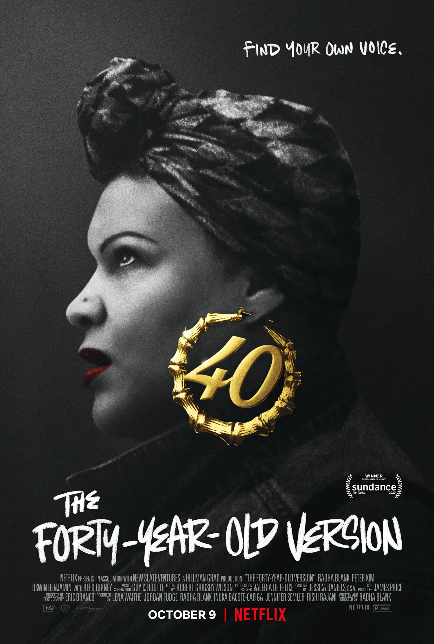 The 40-Year-Old Version (2020) - written by Iris Neuberg
