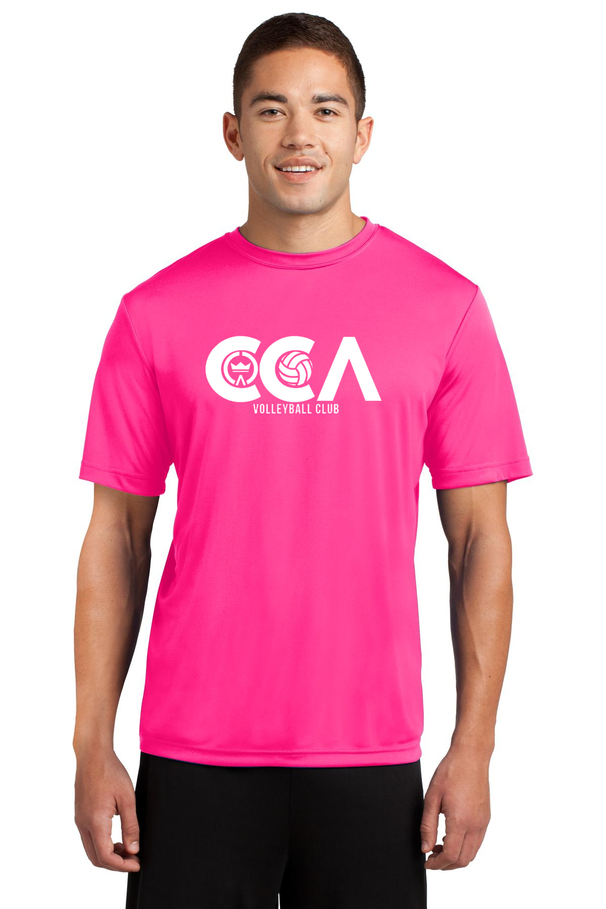 Sport-Tek ST350 PosiCharge Wicking Tee-Pink.png