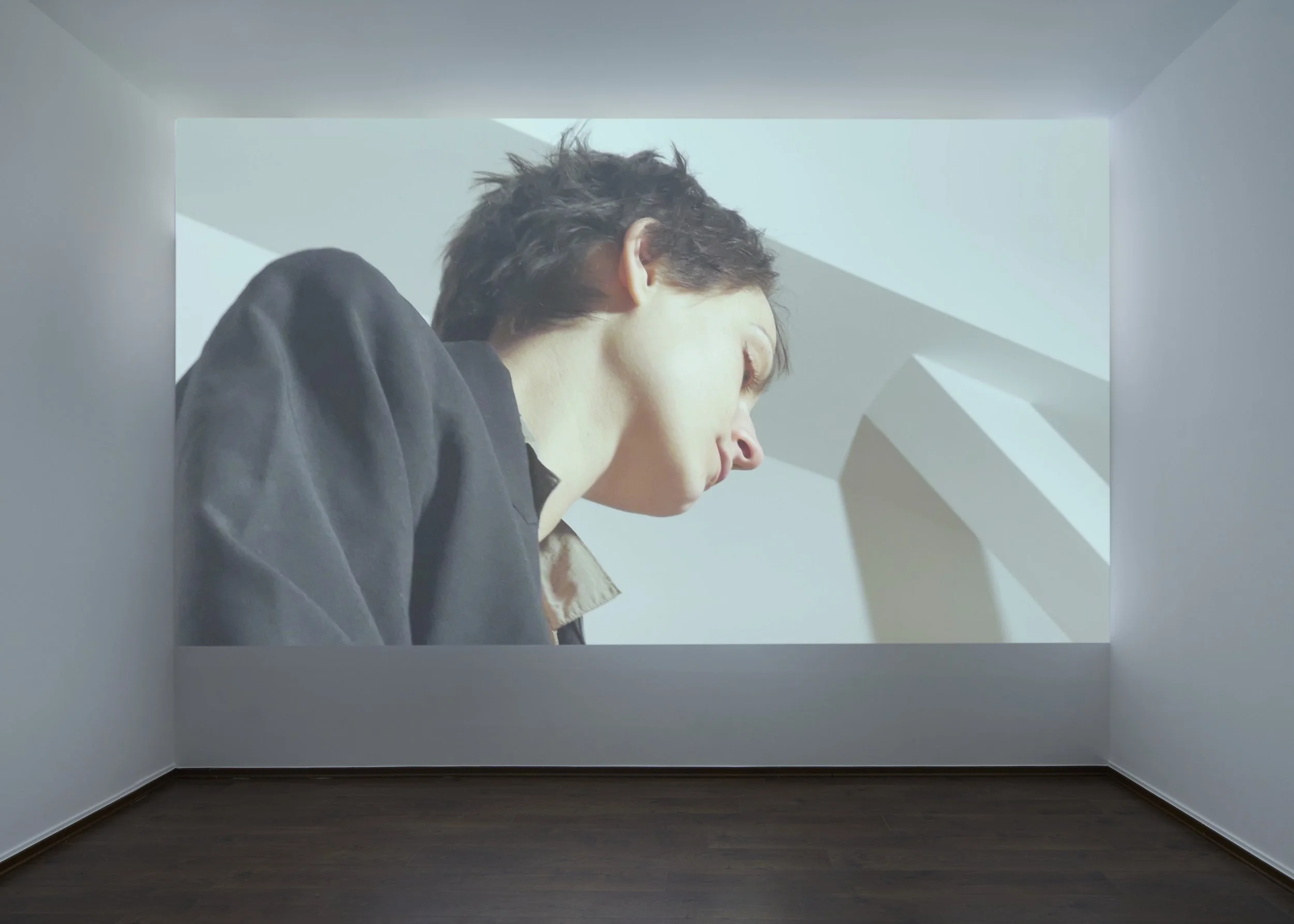 Postproduction The Institute for Scene Experiments Studiengalerie 1.357, Frankfurt November 9 – December 21, 2023 Photo: Jens Gerber Athanassios Anagnostopoulos Harriet Middleton-Baker* Jackson Beyda* Nikolas Brummer Dylan Spencer Davidson Eunjun
