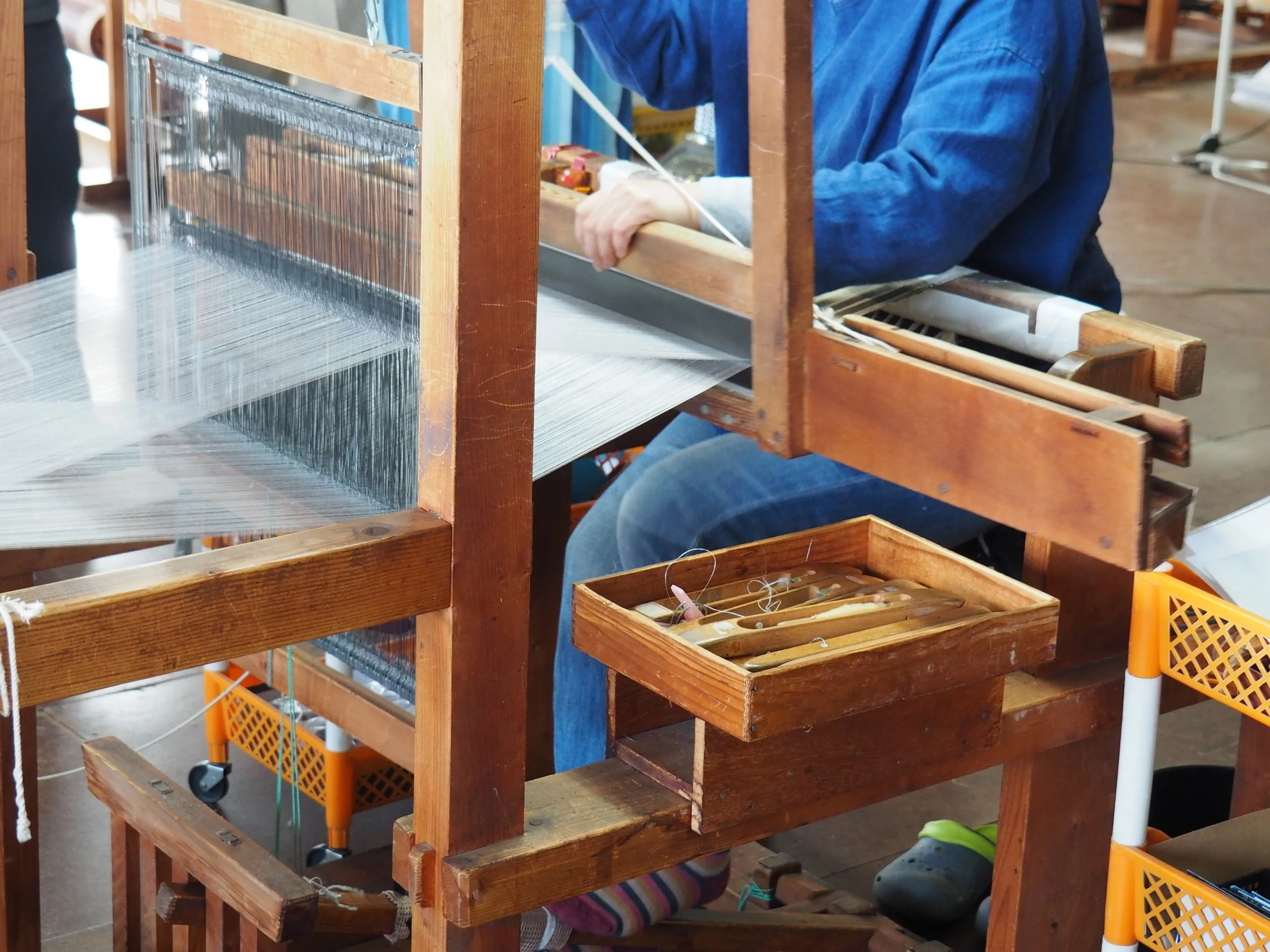 Shinshu Tsumugi (Japanese silk) Weaving Experience — Really Rural Japan
