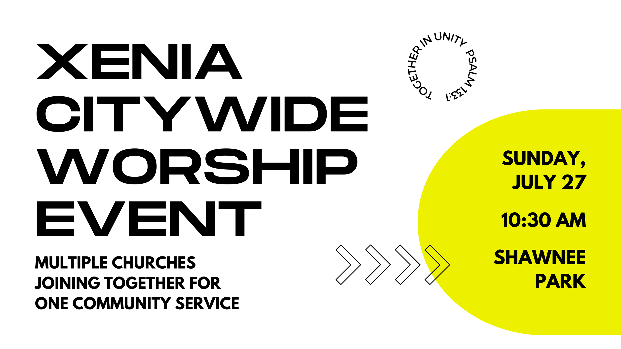Xenia Citywide Worship Service