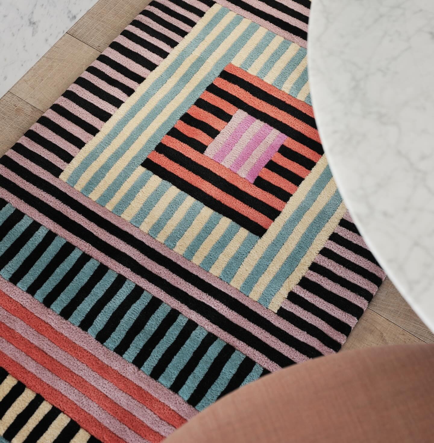 Tango hand tufted rug for @floor_story 

#kanganarora #kanganaroratextiles #kanganaroraxfloorstory #floorstory