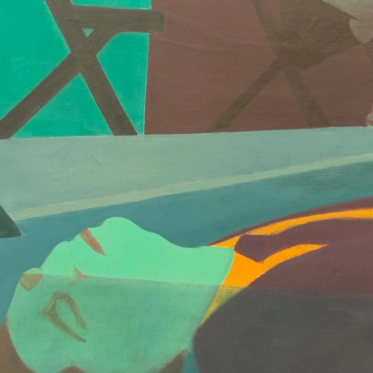 Last few days to catch Beatriz Gonz&aacute;lez at @barbicancentre - incredible woman, incredible colour! 

#beatrizgonz&aacute;lez #barbicancentre