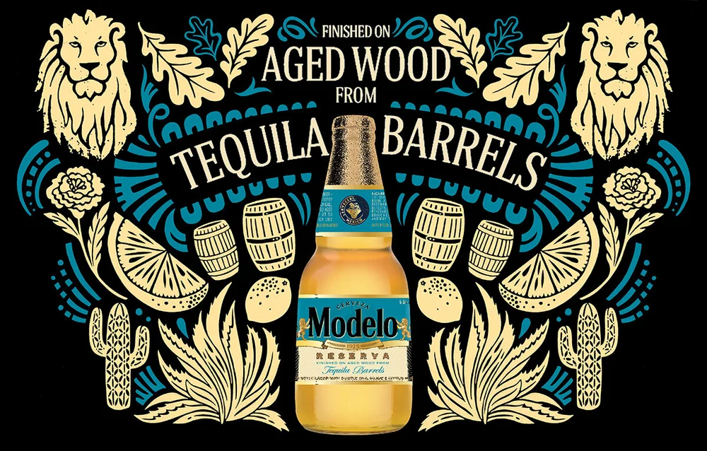 Modelo Beer — Kate Forrester Illustration