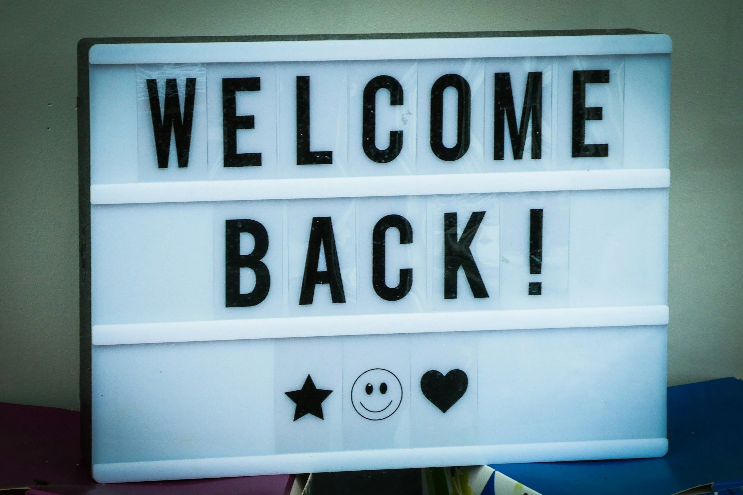 Welcome Back Sunday Service