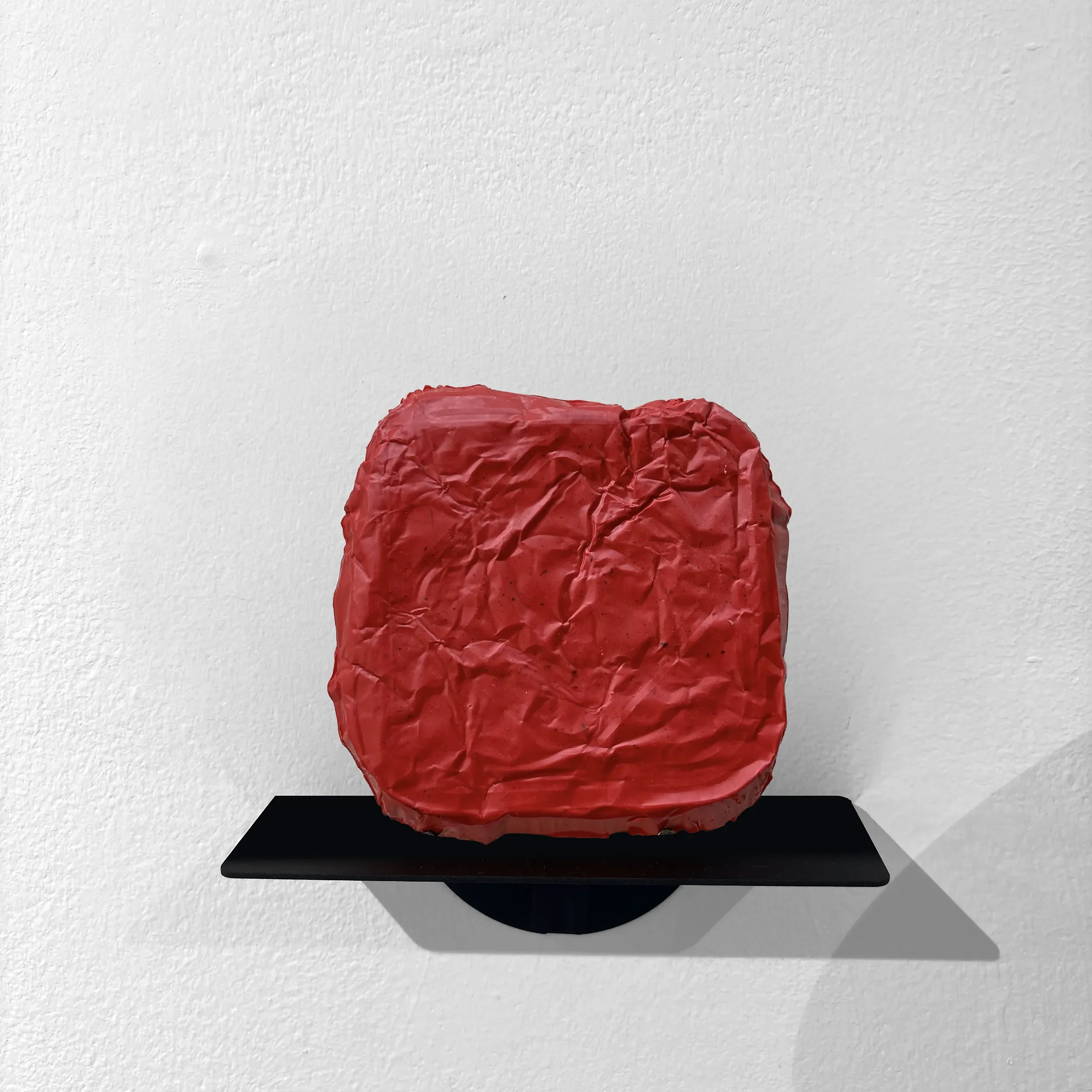 Januari Tablature - 18 x 13 cm - cast encaustic wax