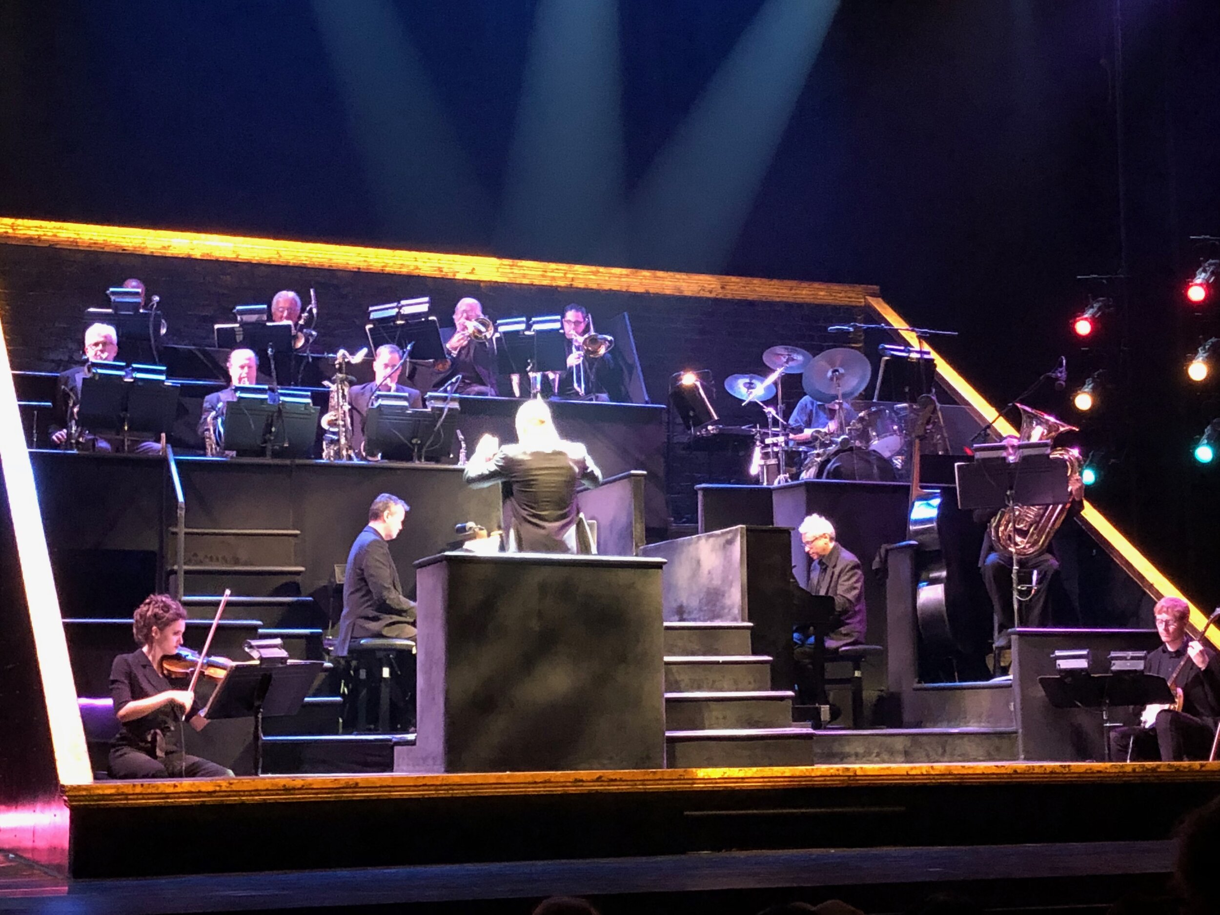  Conducting  Chicago  on Broadway, September 2018 