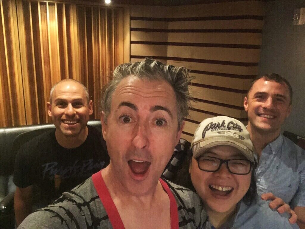  Recording  Hey Gurl, It’s Christmas  for Randy Rainbow, with Alan Cumming, and Dan Weiner (Producer) 