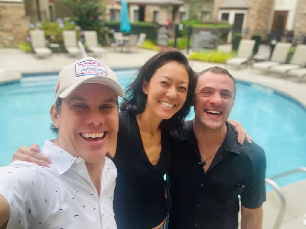 Working on  The Producers  in Atlanta with James Gray & Naomi Kakuk