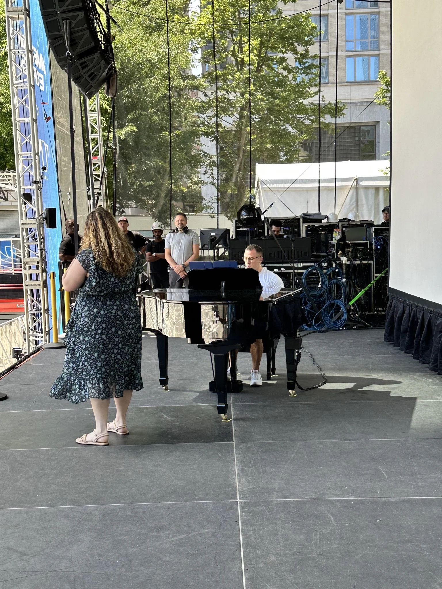 Rehearsal for Pre-Tony Awards Telecast 