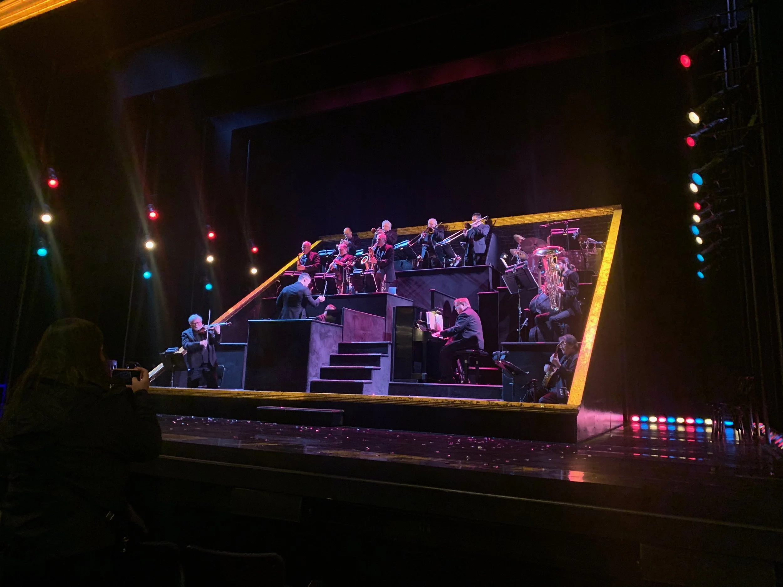 Conducting CHICAGO on Broadway, November 2018