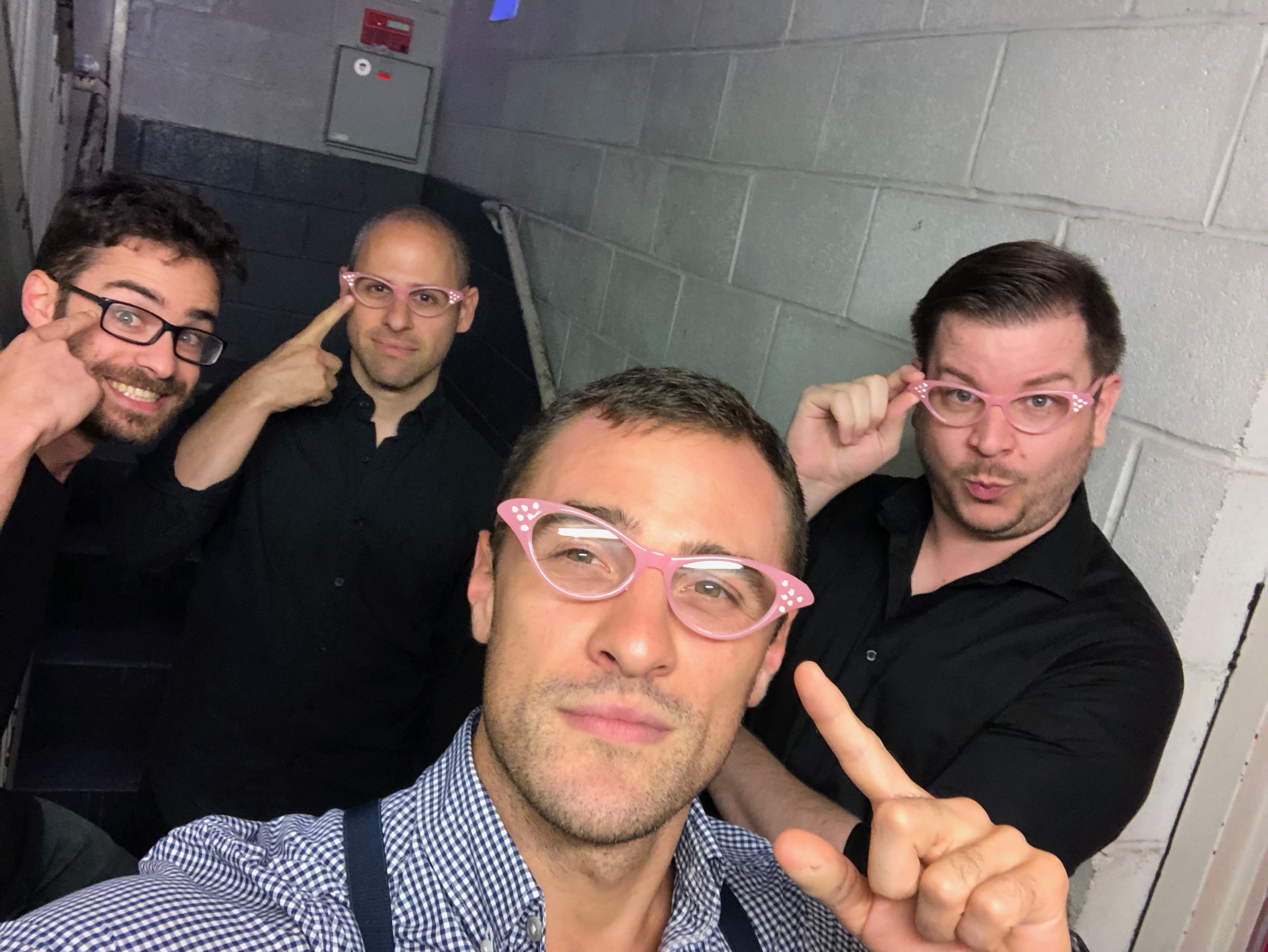 The band of  Randy Rainbow: Live 