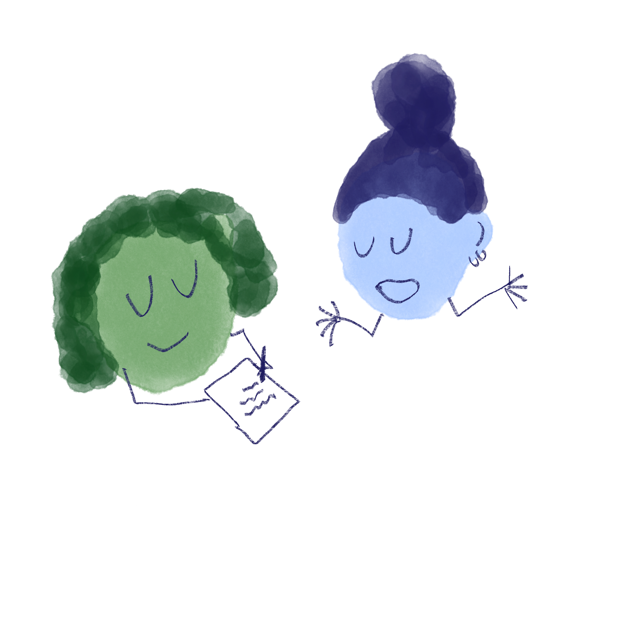 Illustration of a bouquet | Words, Styled By Jo