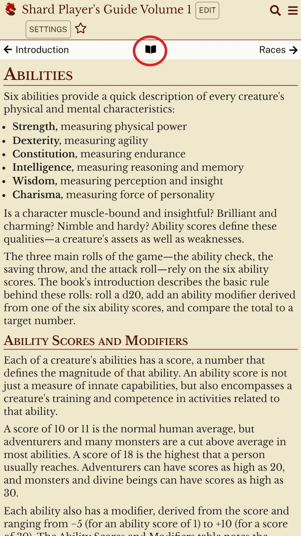 Introduction to Books — Shard Tabletop