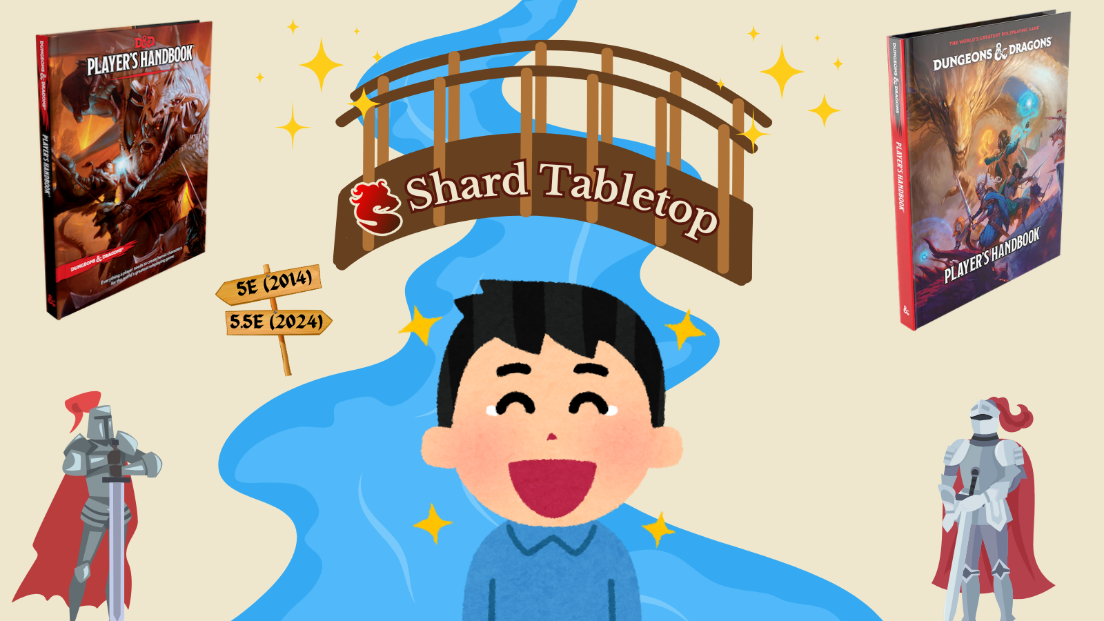 Bridging the Gap: Using 5E Content in your 5.5E Games