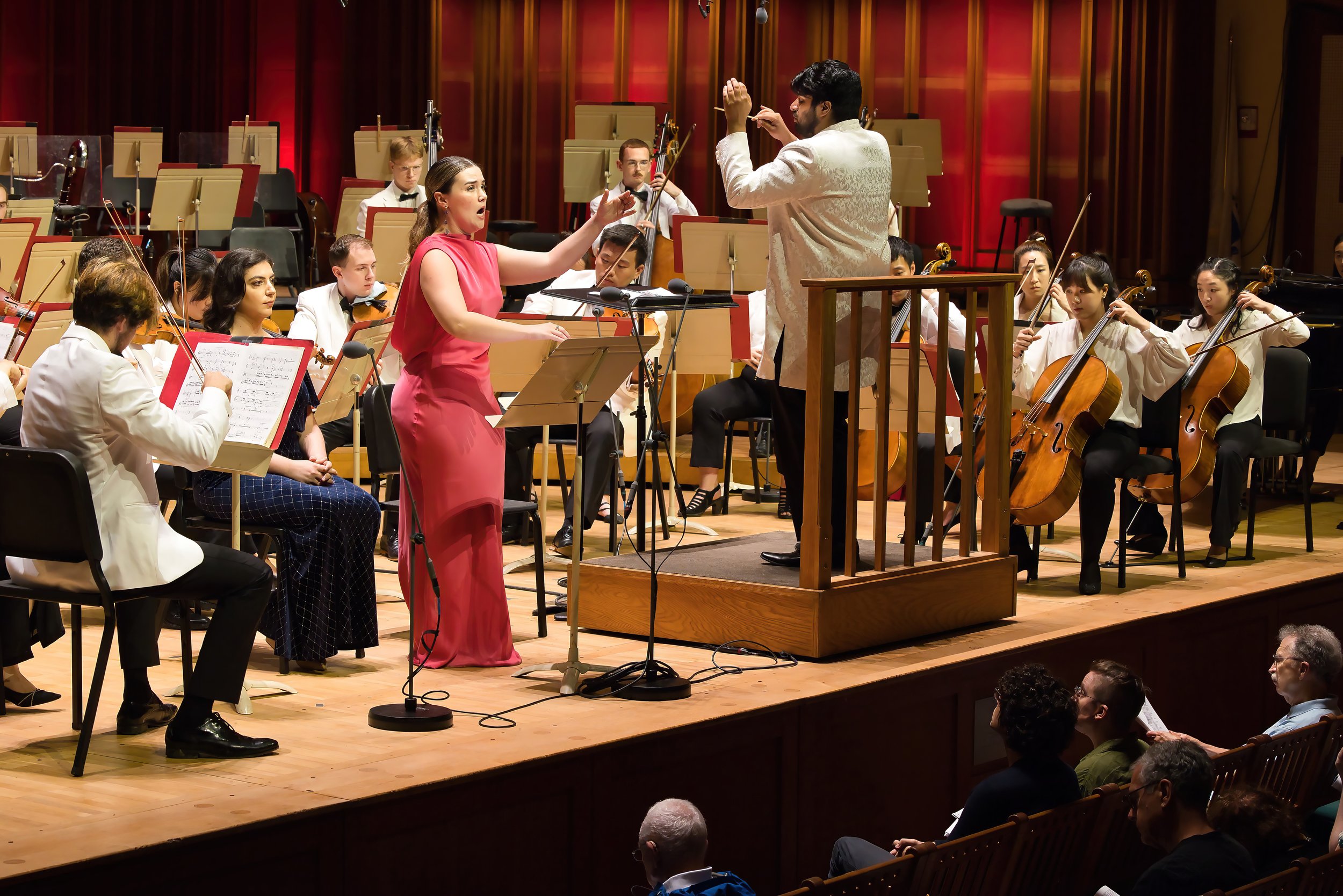 In concert with the Tanglewood Music Center Orchestra © Hilary Scott