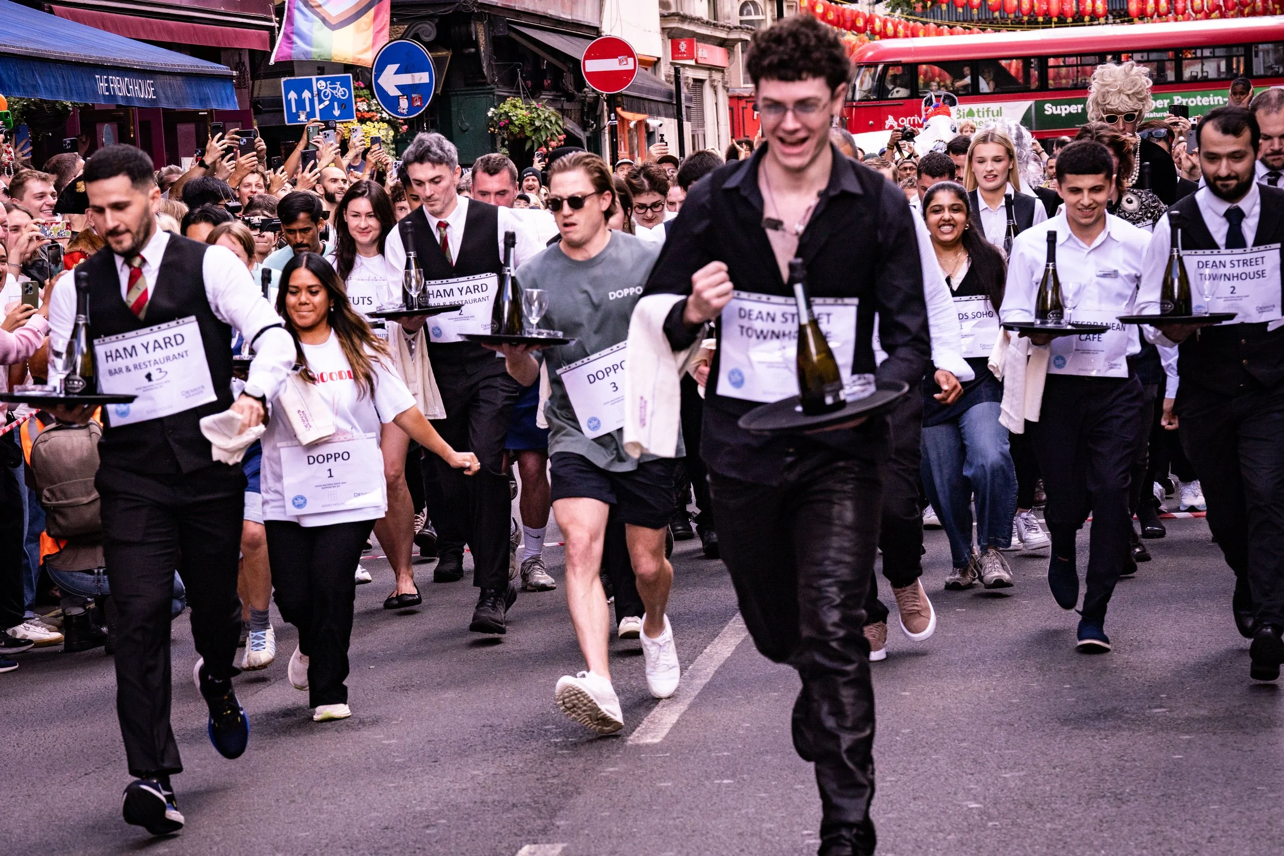 Soho Waiter's Race