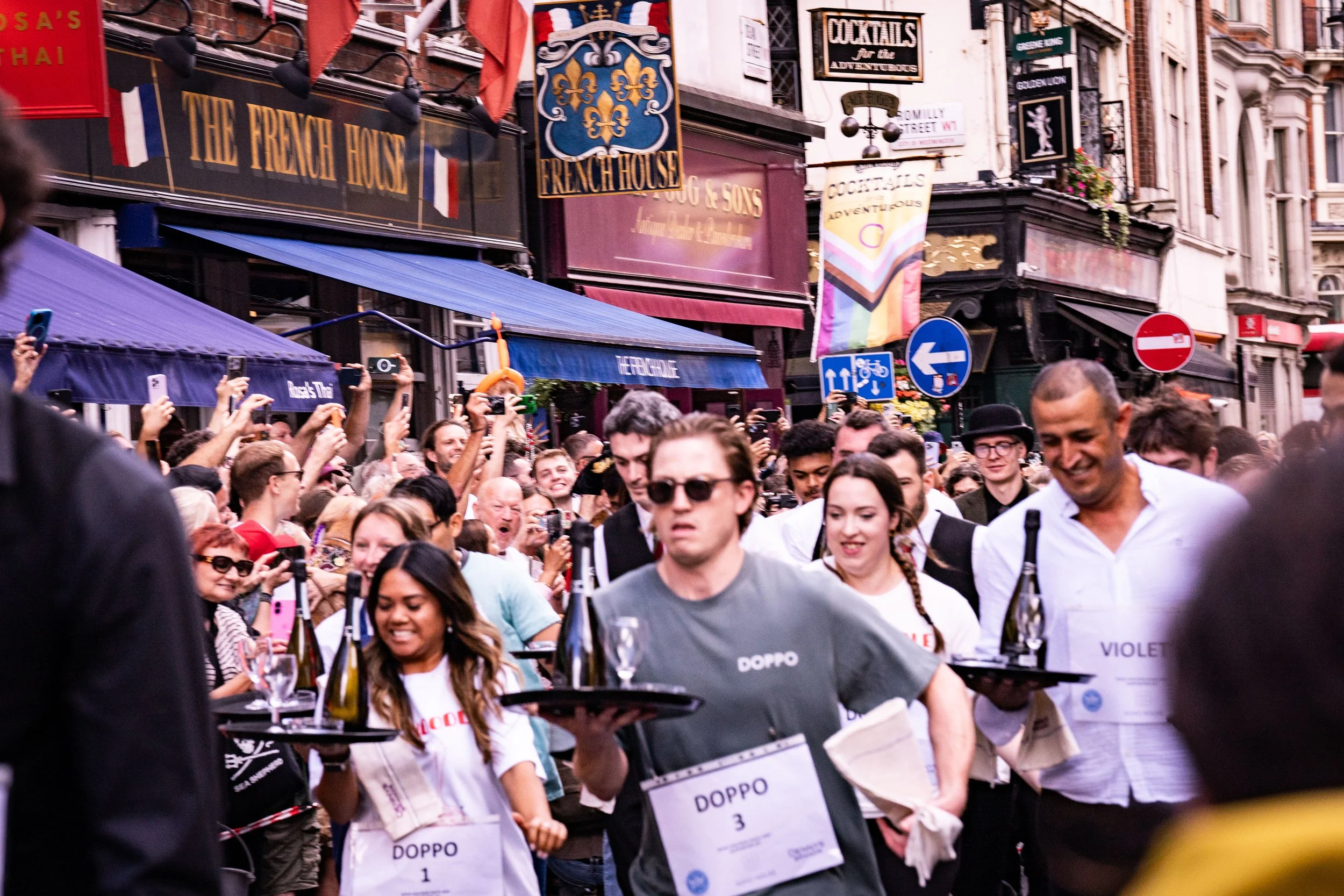 Soho Waiter's Race
