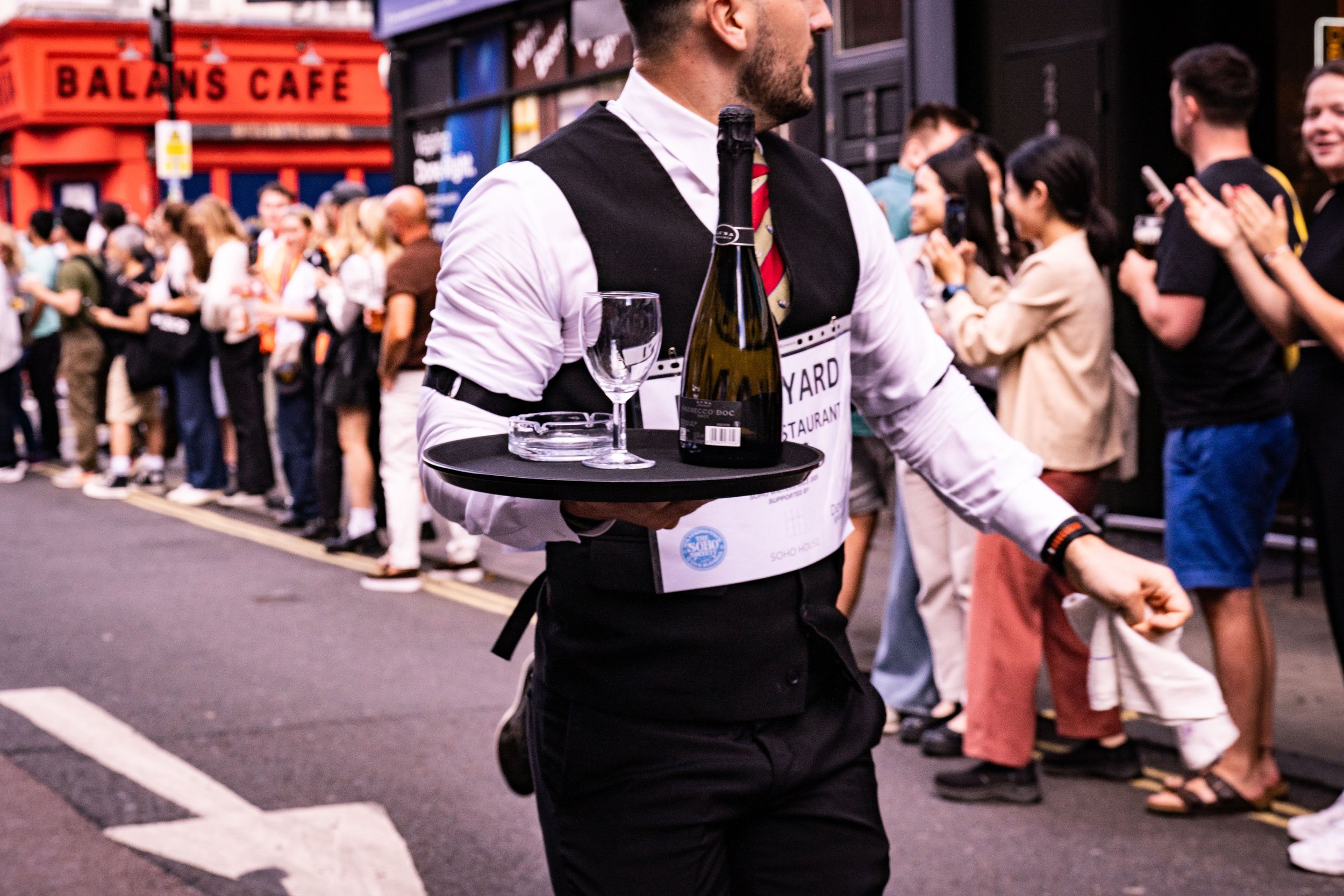 Soho Waiter's Race