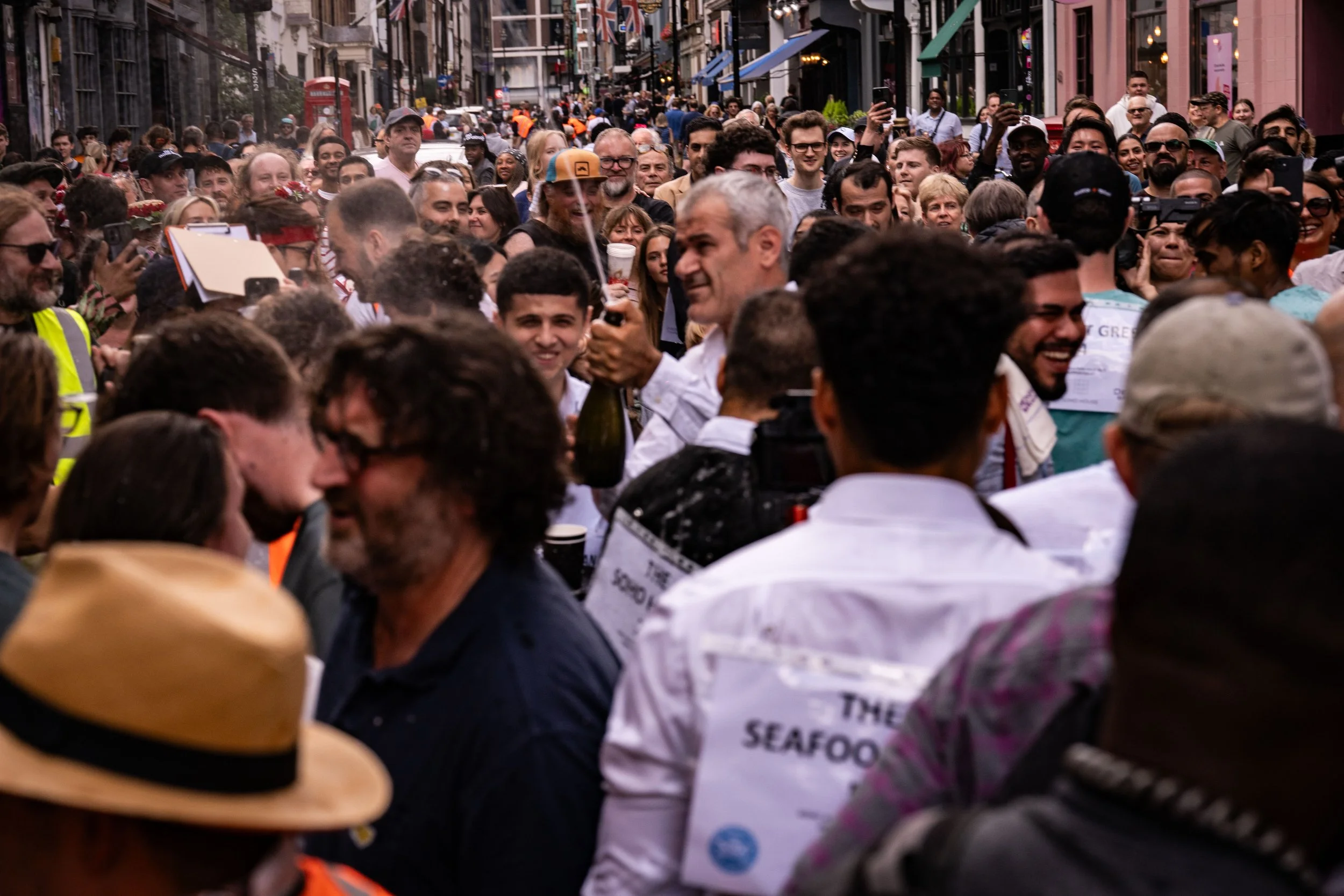 Soho Waiter's Race