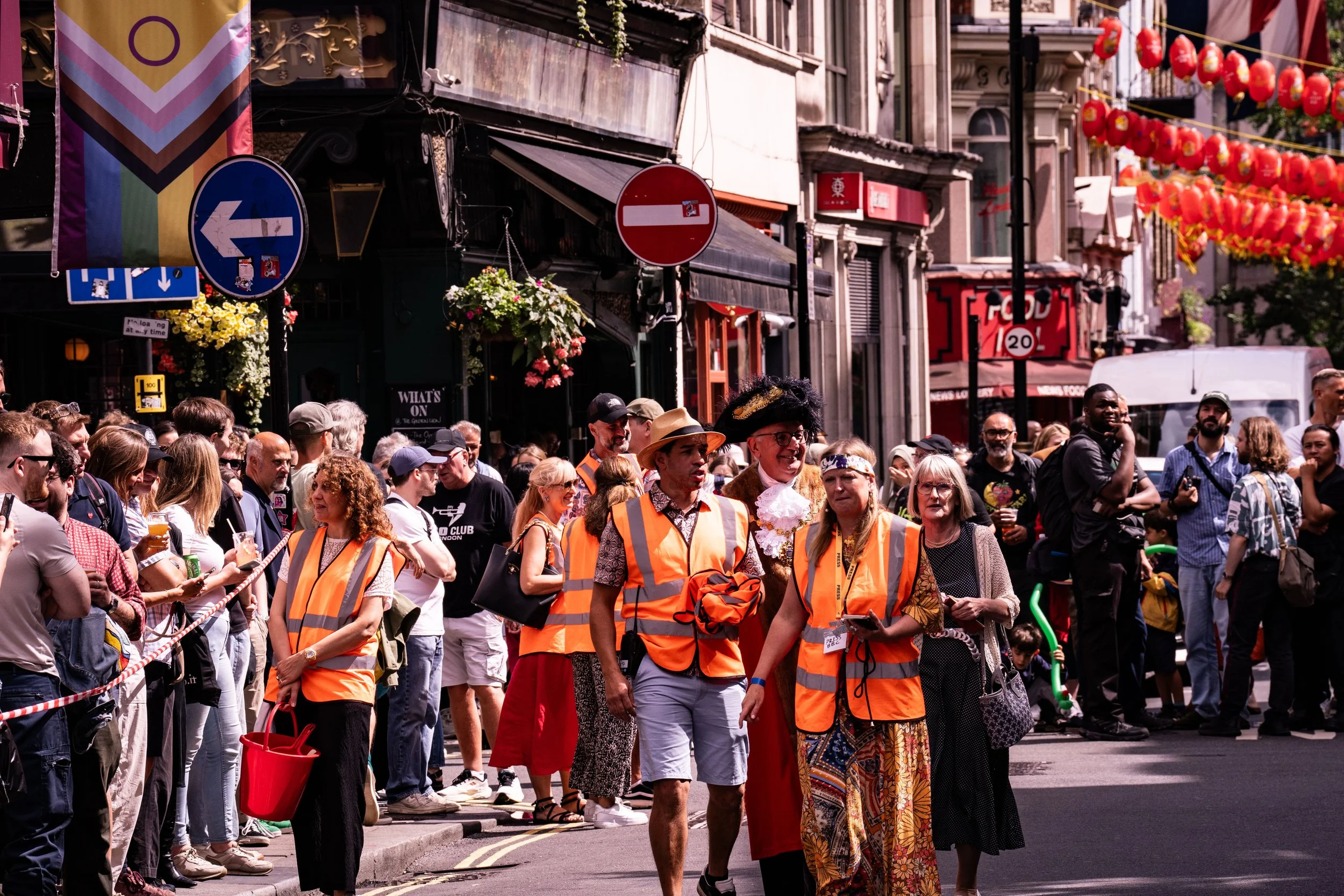 Soho Waiter's Race