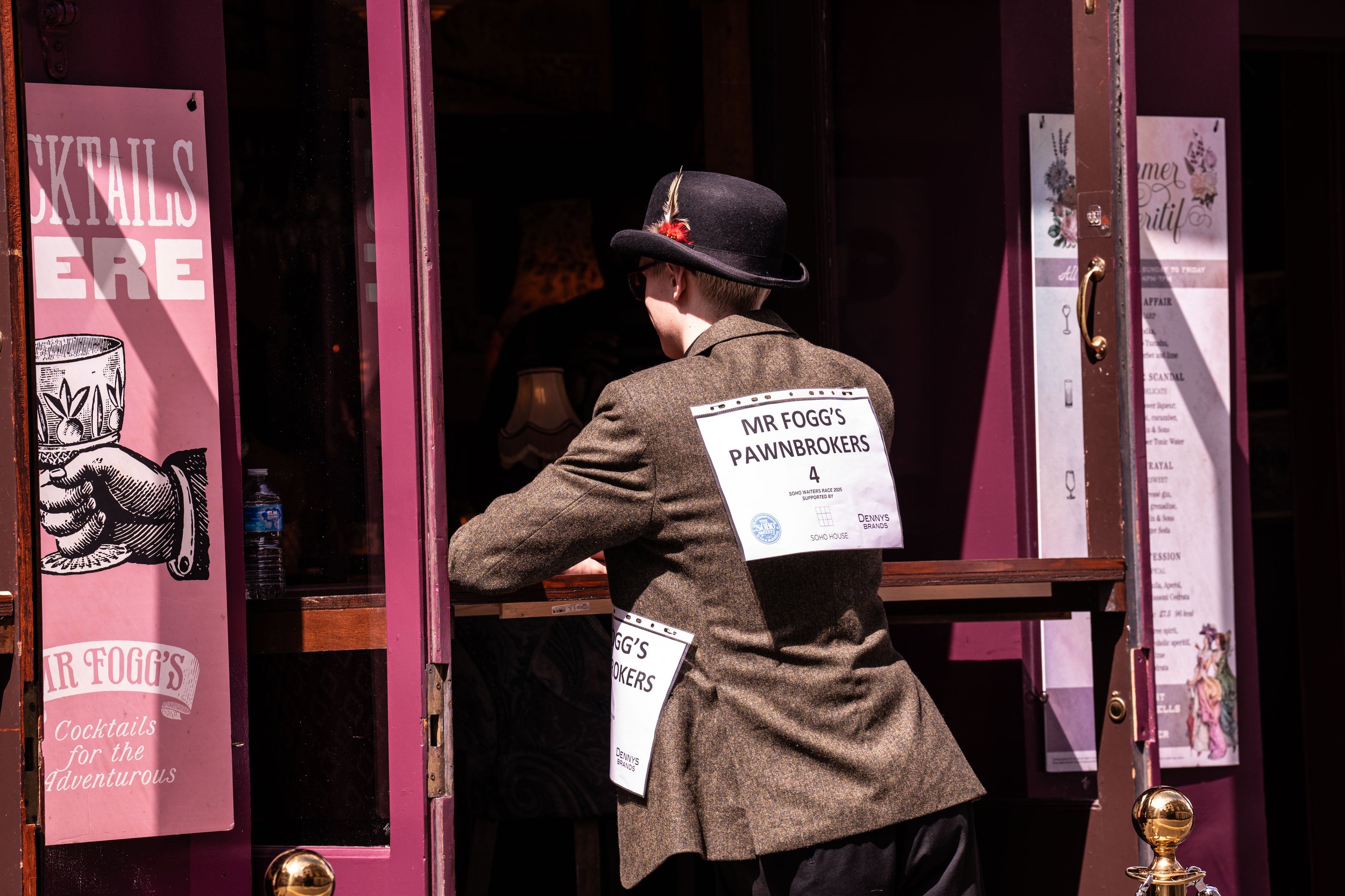 Soho Waiter's Race