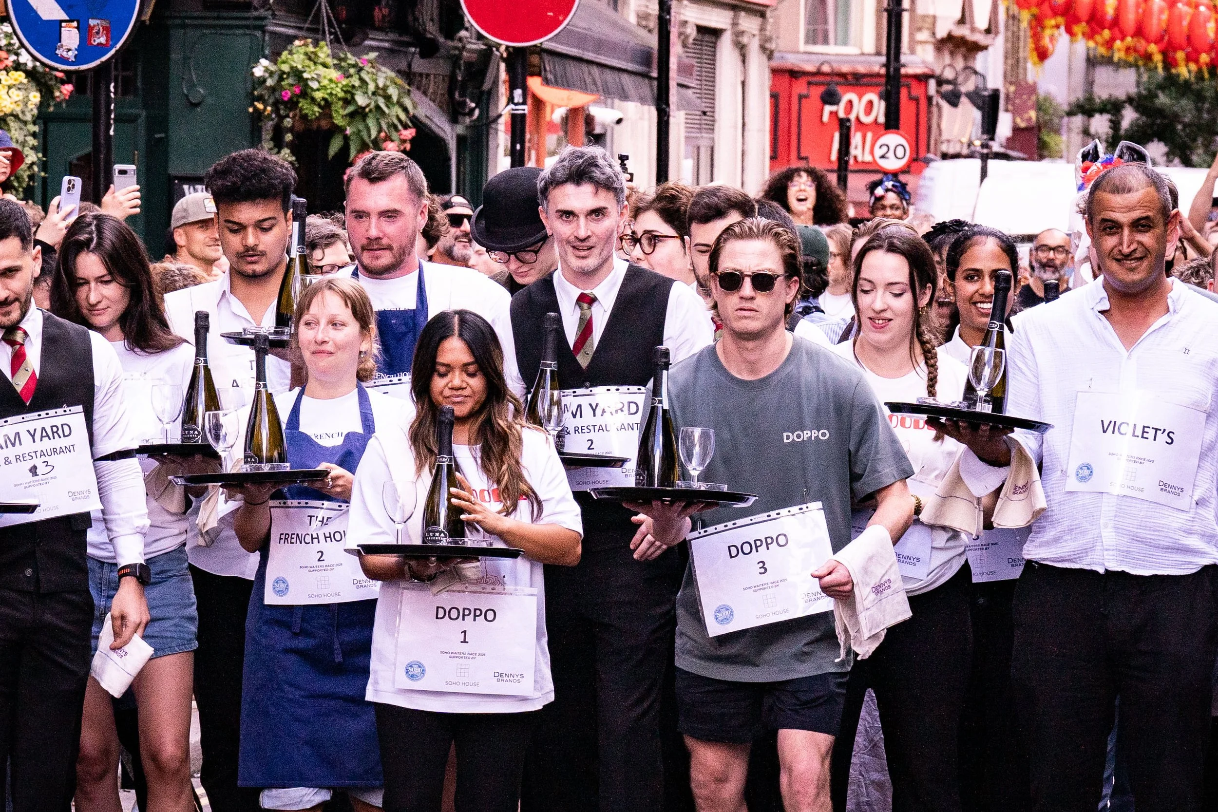 Soho Waiter's Race