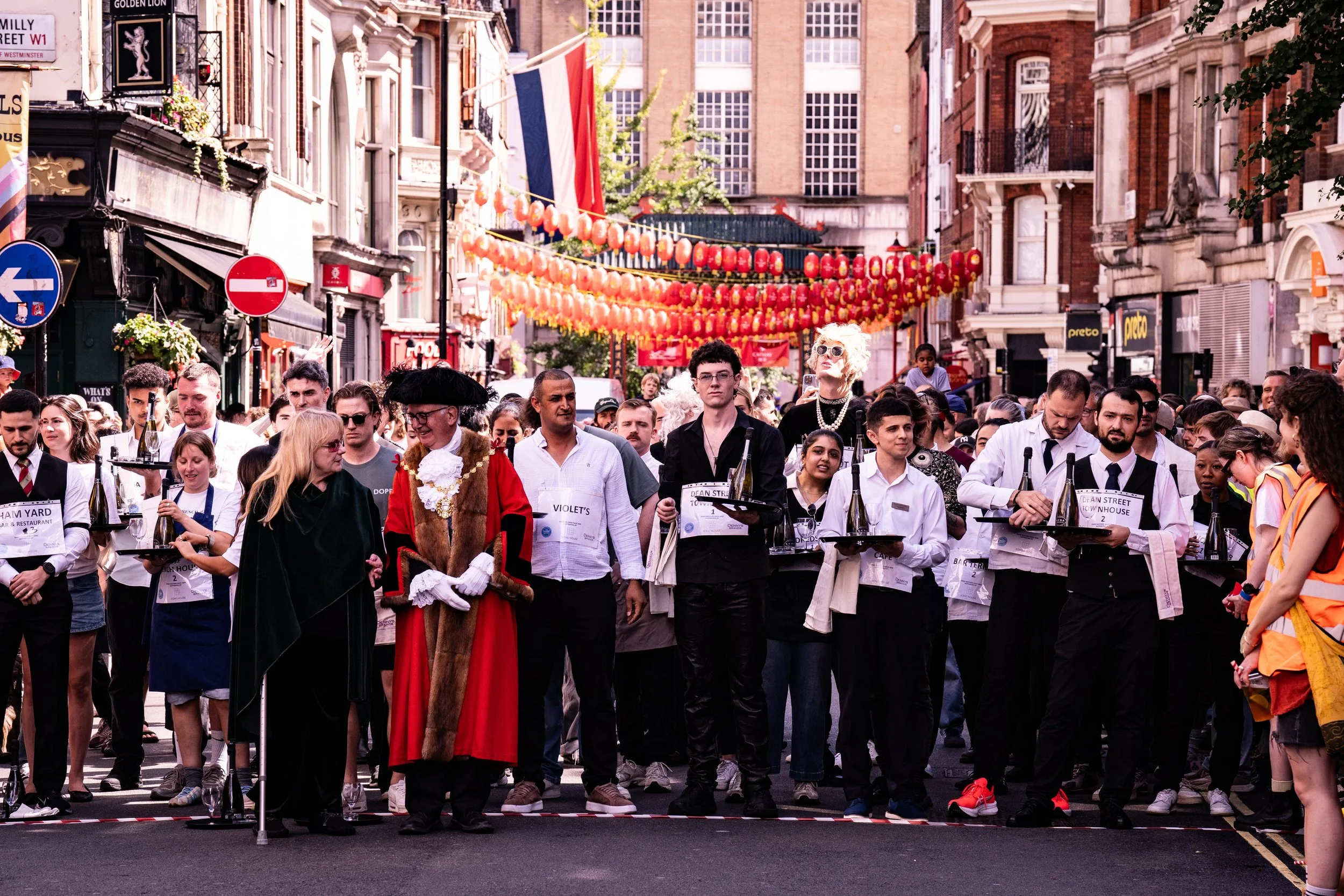 Soho Waiter's Race