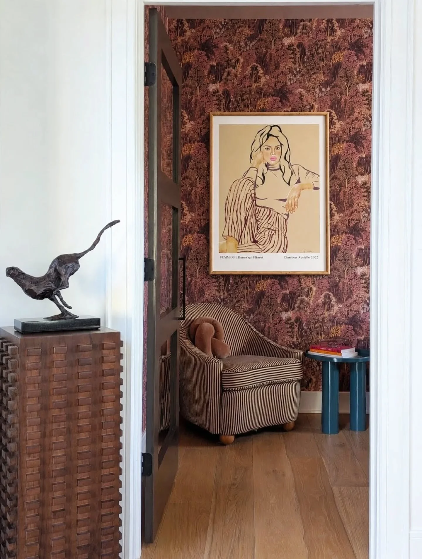 A jewel box of an office with plenty of personality. Don't let its small size fool you--big things are happening here. 

#villagetownhomeproject