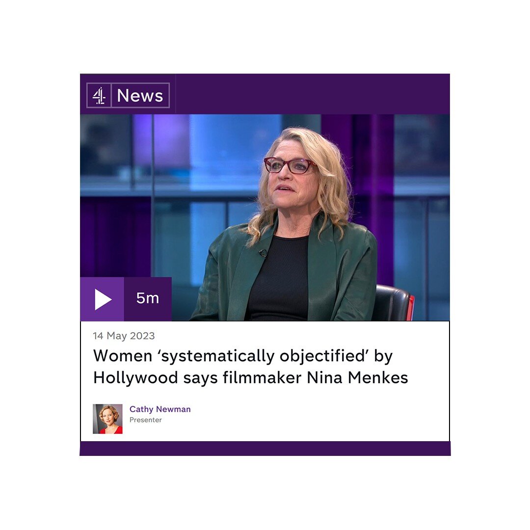 An exclusive interview with Nina is now available on @channel4news !!
In this thought-provoking interview, Nina sheds light on the pervasive issue of women systematically objectified by Hollywood.

Follow the link below to watch the interview:
https: