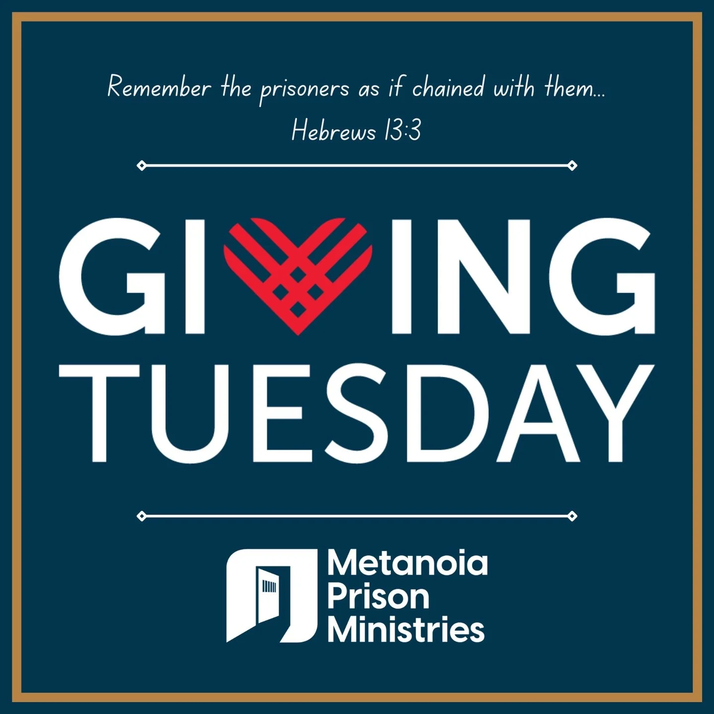 Will you please consider helping us reach even more prisoners with the gospel through a generous contribution? This ministry of shining the glorious gospel light into a very dark world is made possible by your support. Click the links in my profile t