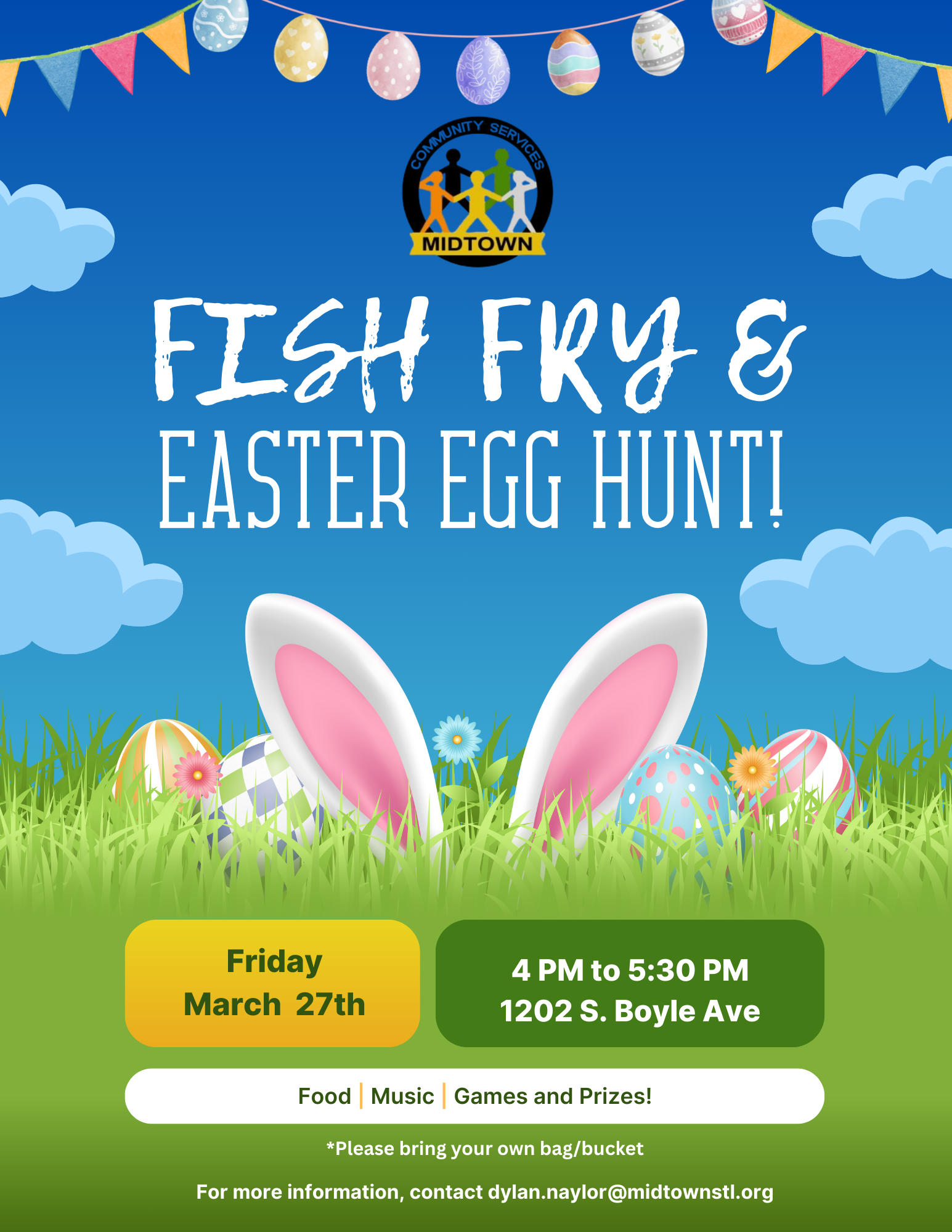 Fish Fry & Easter Egg Hunt