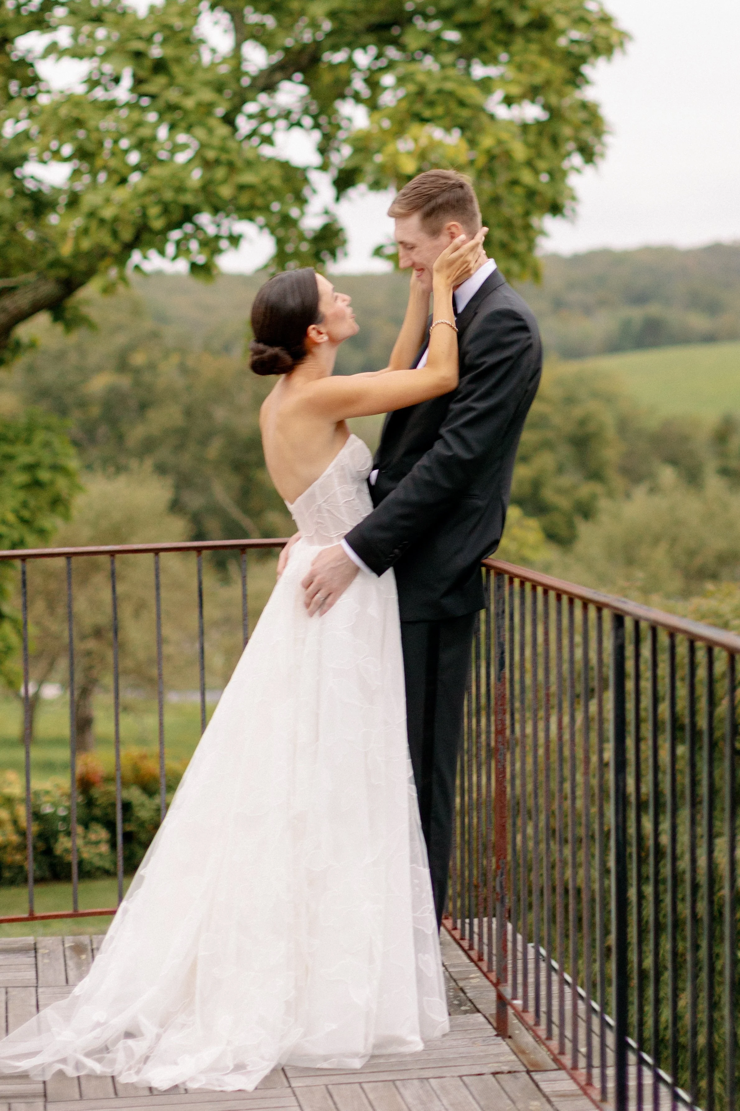 Rachel and John's wedding weekend at Glynwood