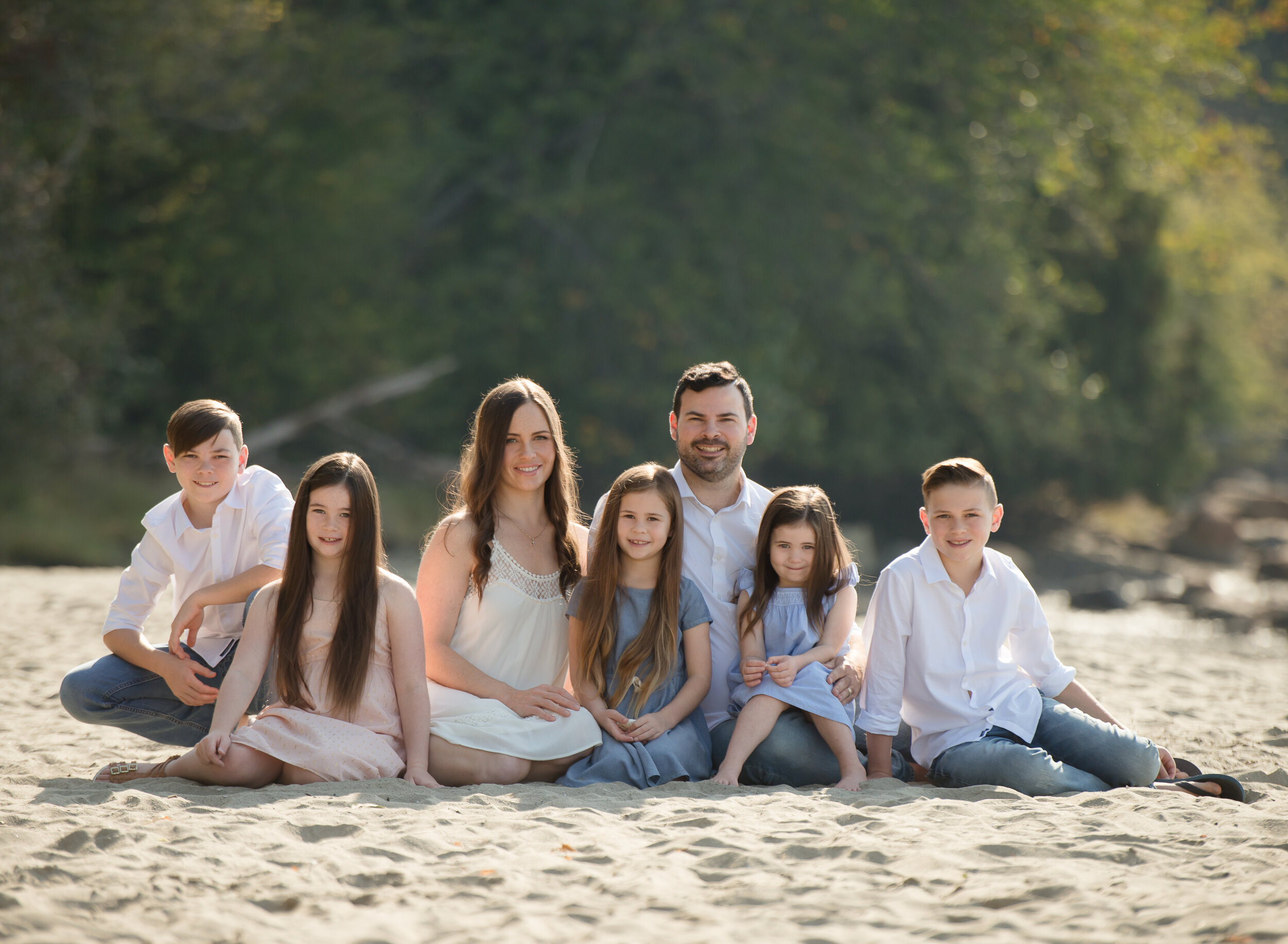 Large Family Beach Session