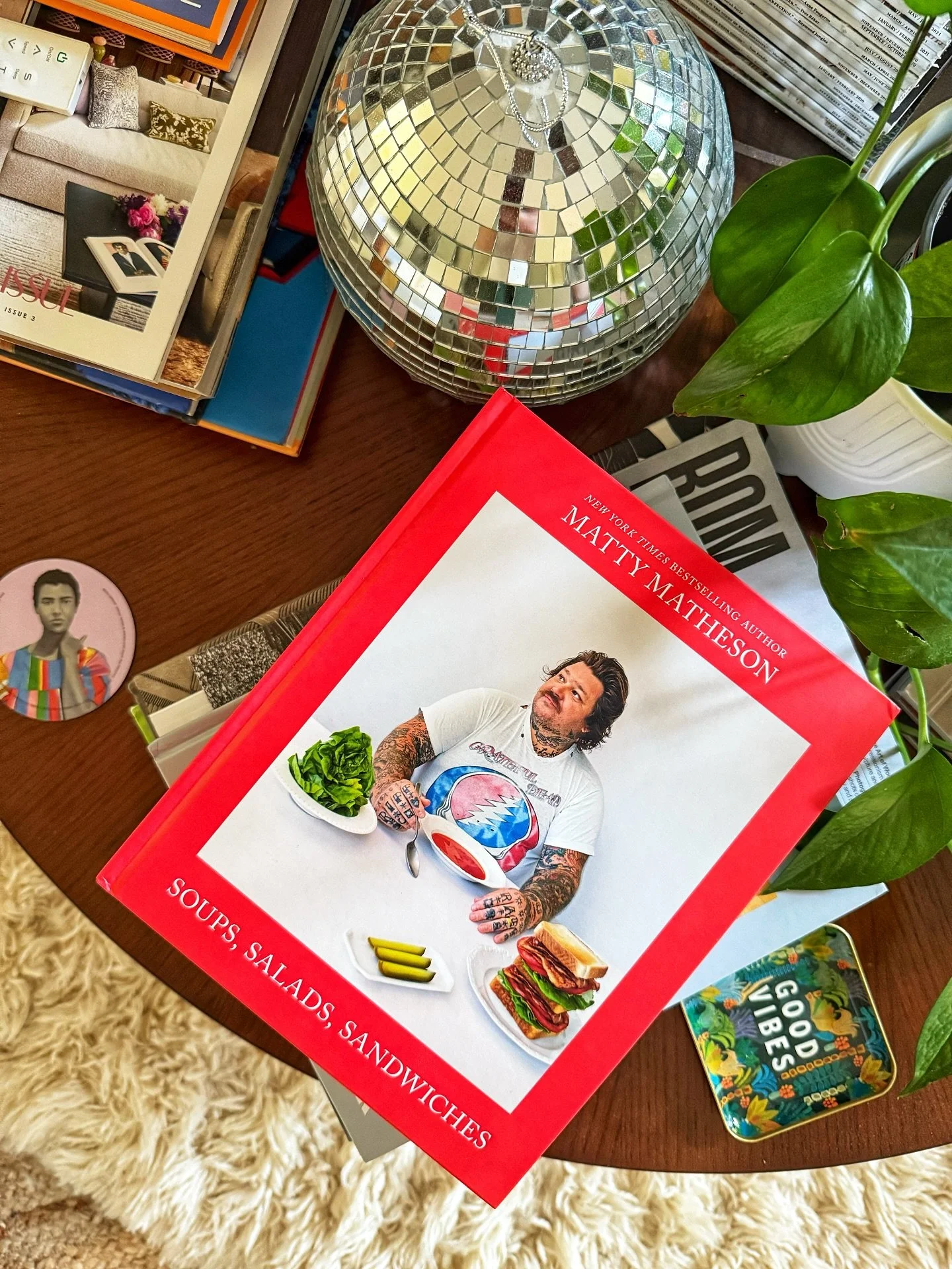 SHOP // Here&rsquo;s to some fun weekend reading. Picked up this gem at the brand new @unlikelyprofessionals @visitnhid ~ make plans to check them out this weekend along with all the other cool shops there. #weekendready #weekendreading #mattymatheso