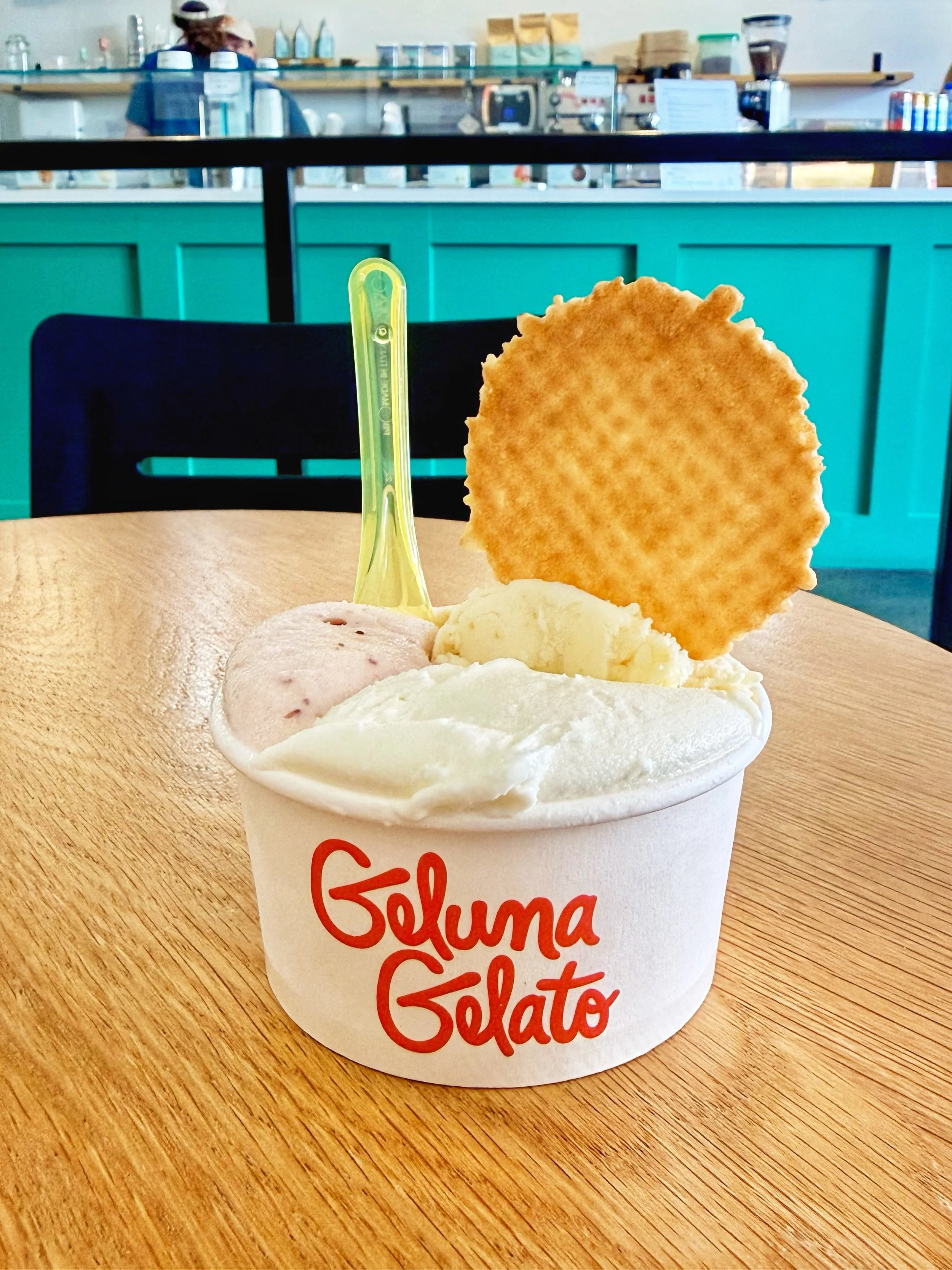 TREAT // Hot weather calls for something cool + delightful (and delicious) like Italian-inspired #gelato from @geluna_gelato , a family owned business in the heart of downtown #Cary.

Before opening, they trained at Carpigiani&rsquo;s Gelato Universi